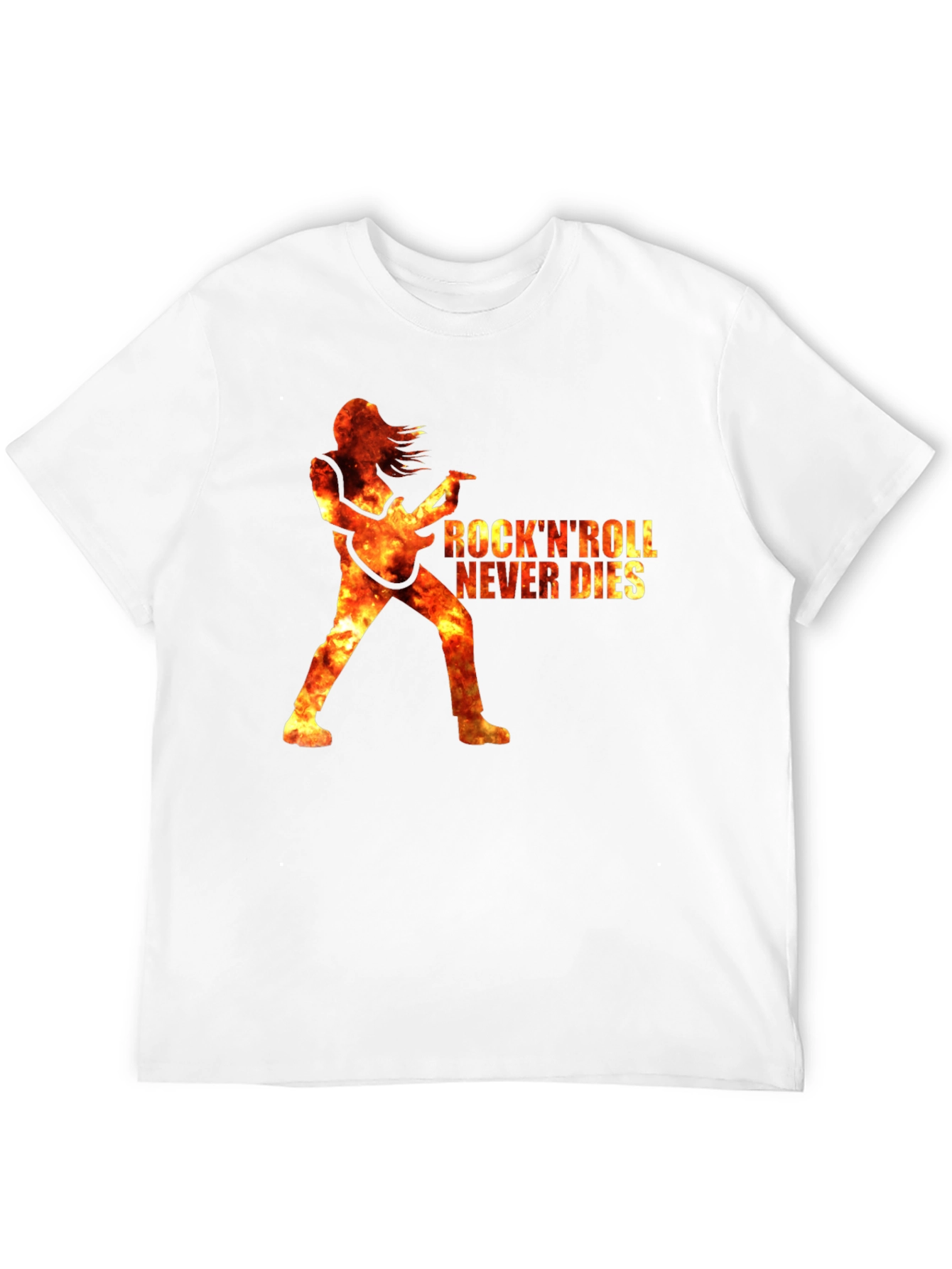 Rock n Roll Never Dies Graphic Tee