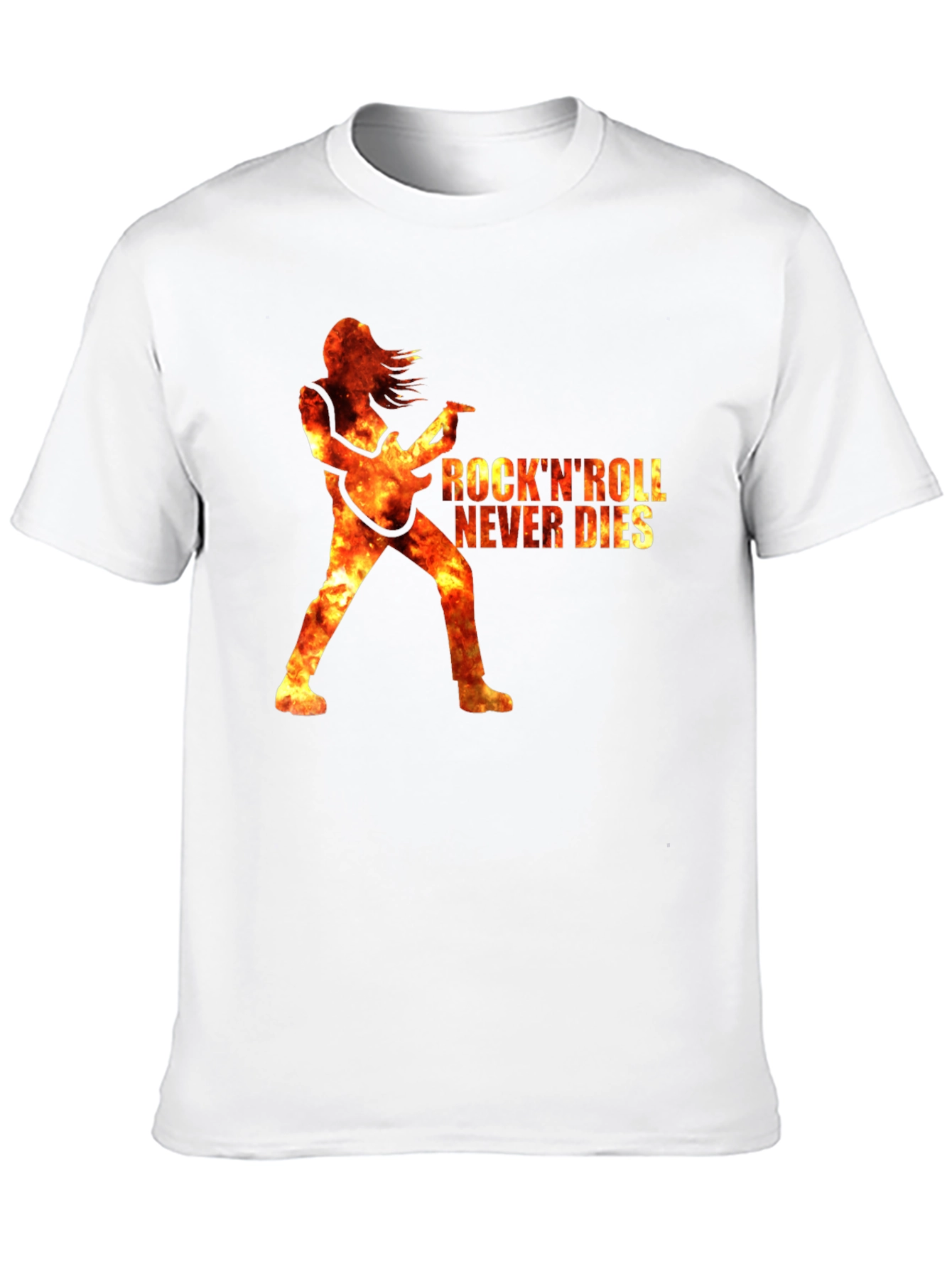 Rock n Roll Never Dies Graphic Tee