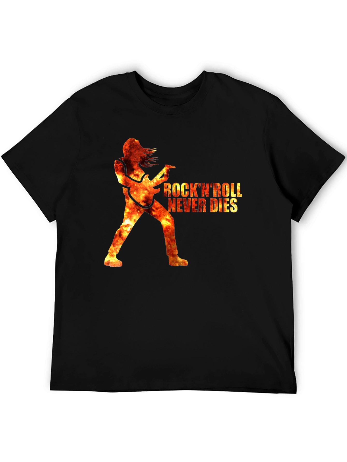 Rock n Roll Never Dies Graphic Tee