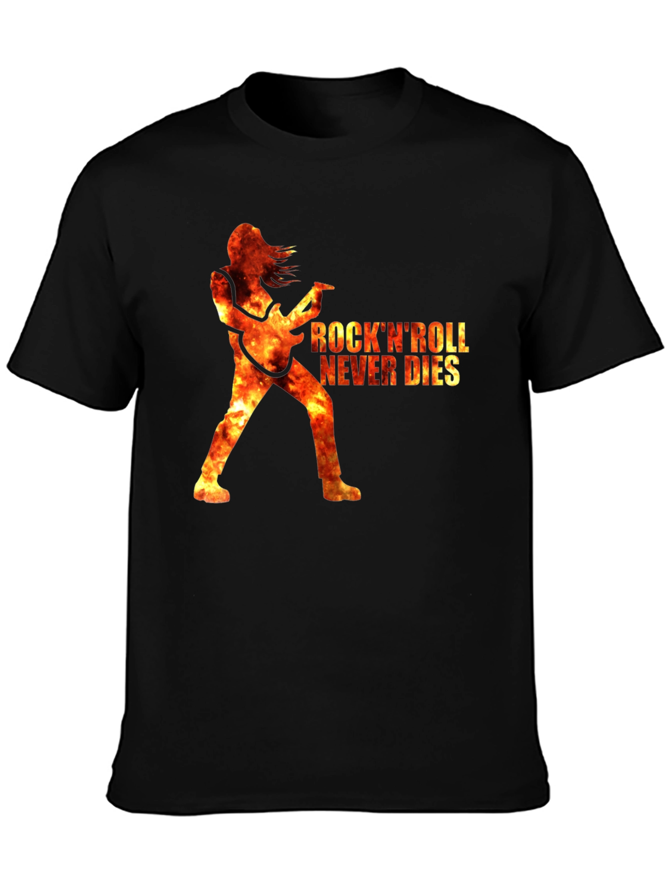 Rock n Roll Never Dies Graphic Tee