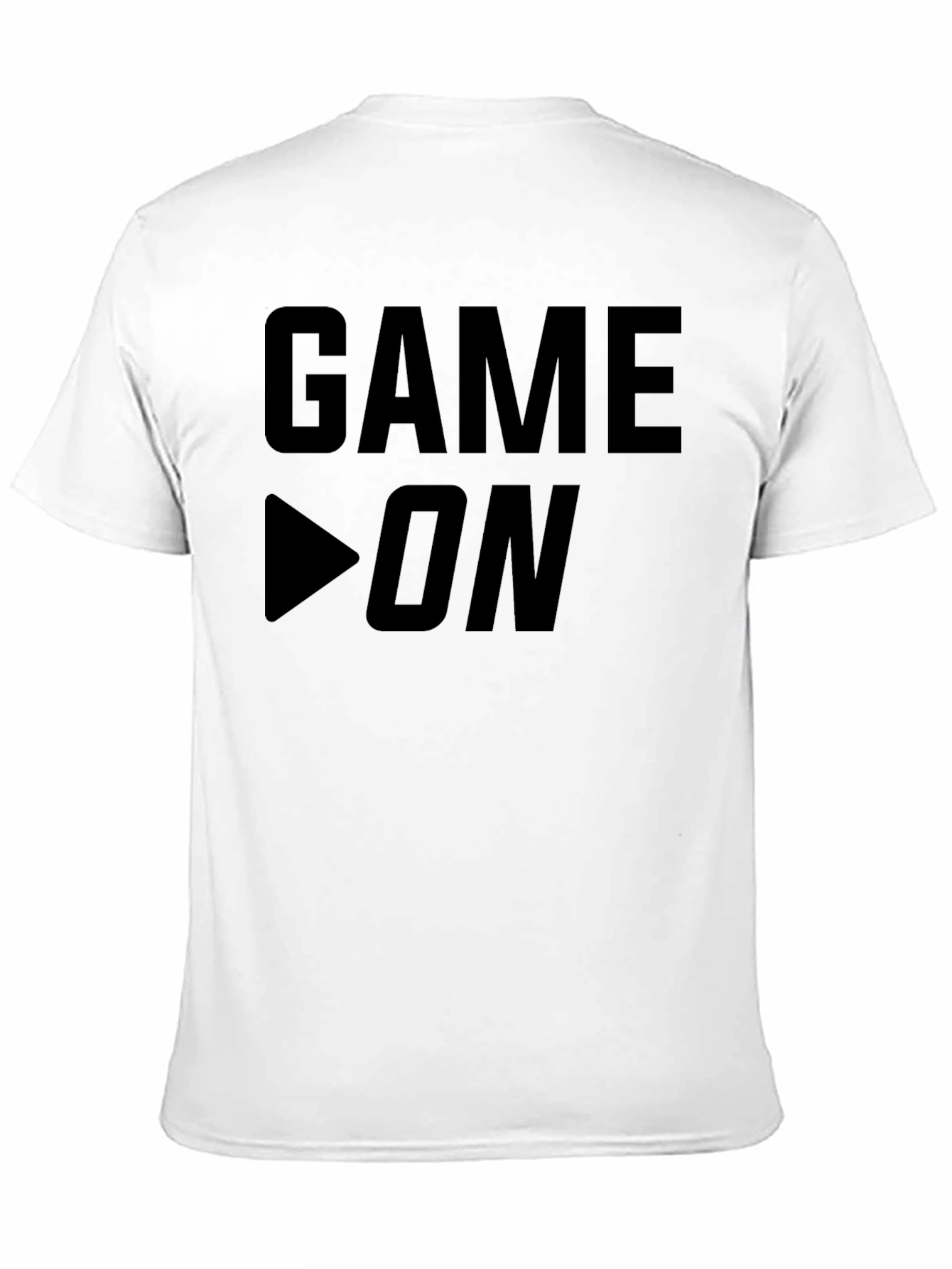 Game On Black Graphic Tee - Gamer Style