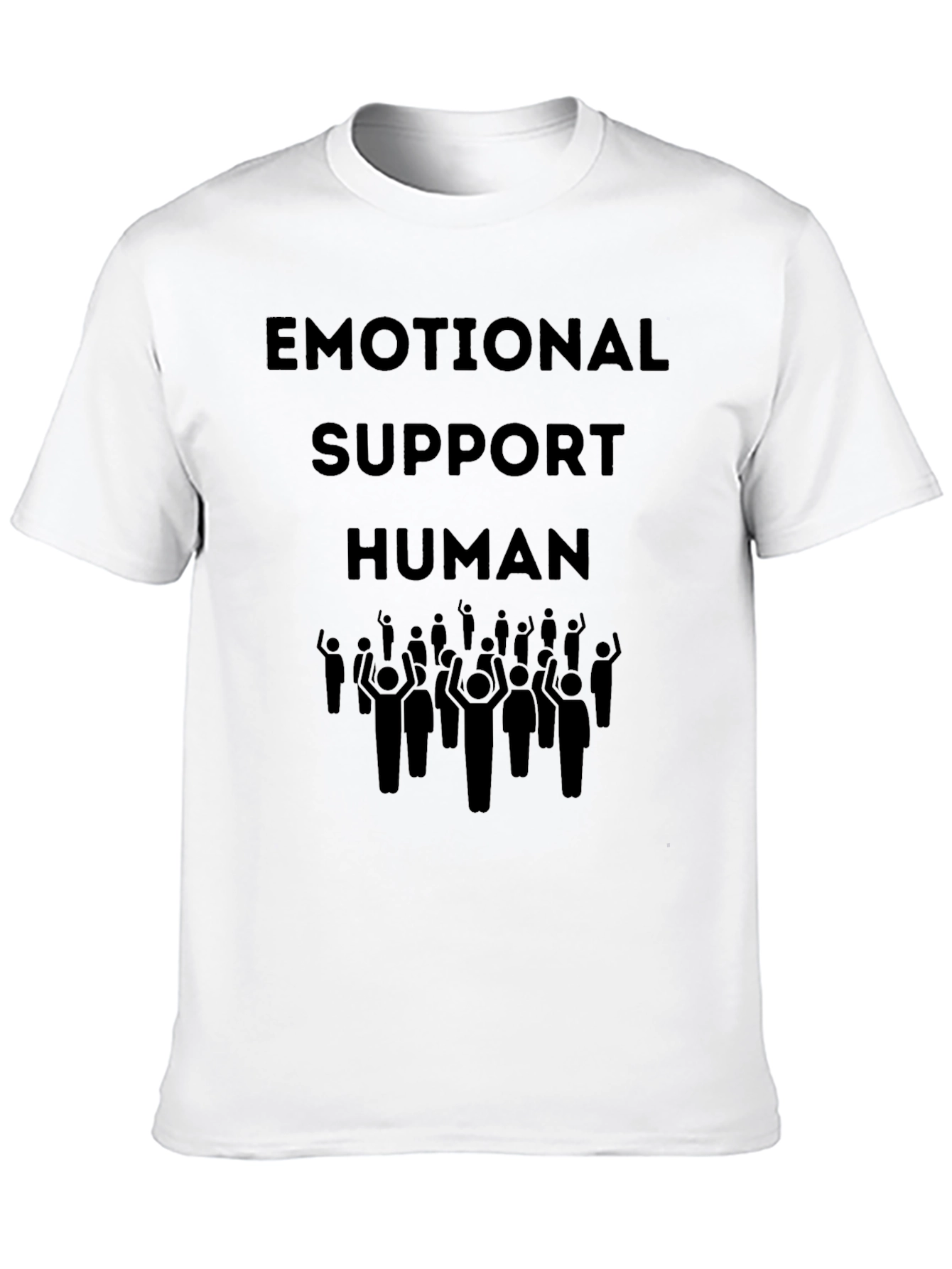 Emotional Support Human Graphic T-Shirt