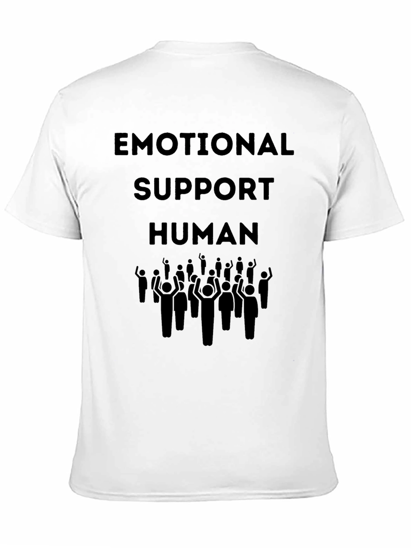 Emotional Support Human Graphic T-Shirt