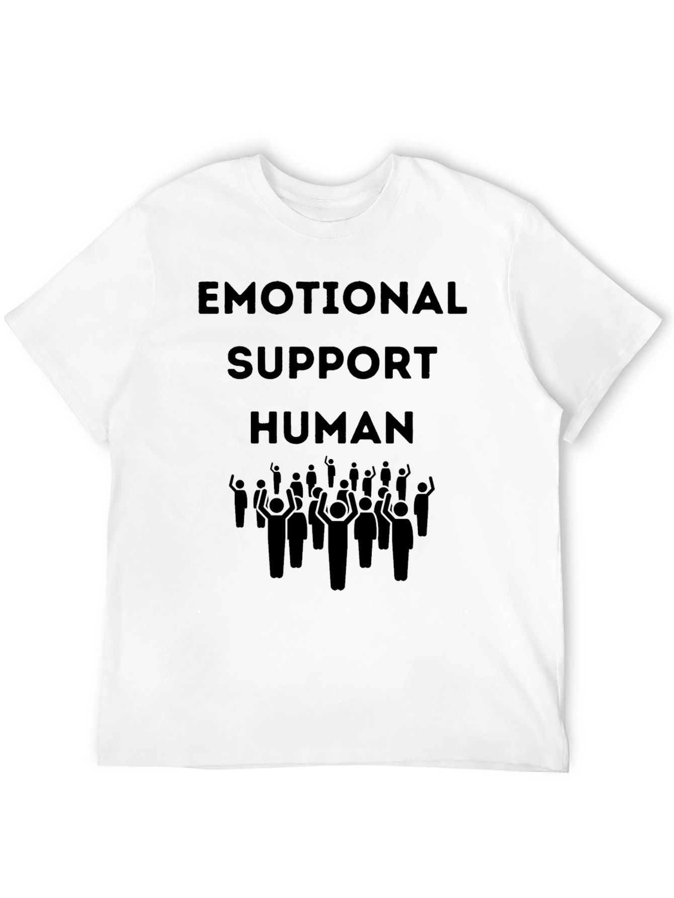 Emotional Support Human Graphic T-Shirt