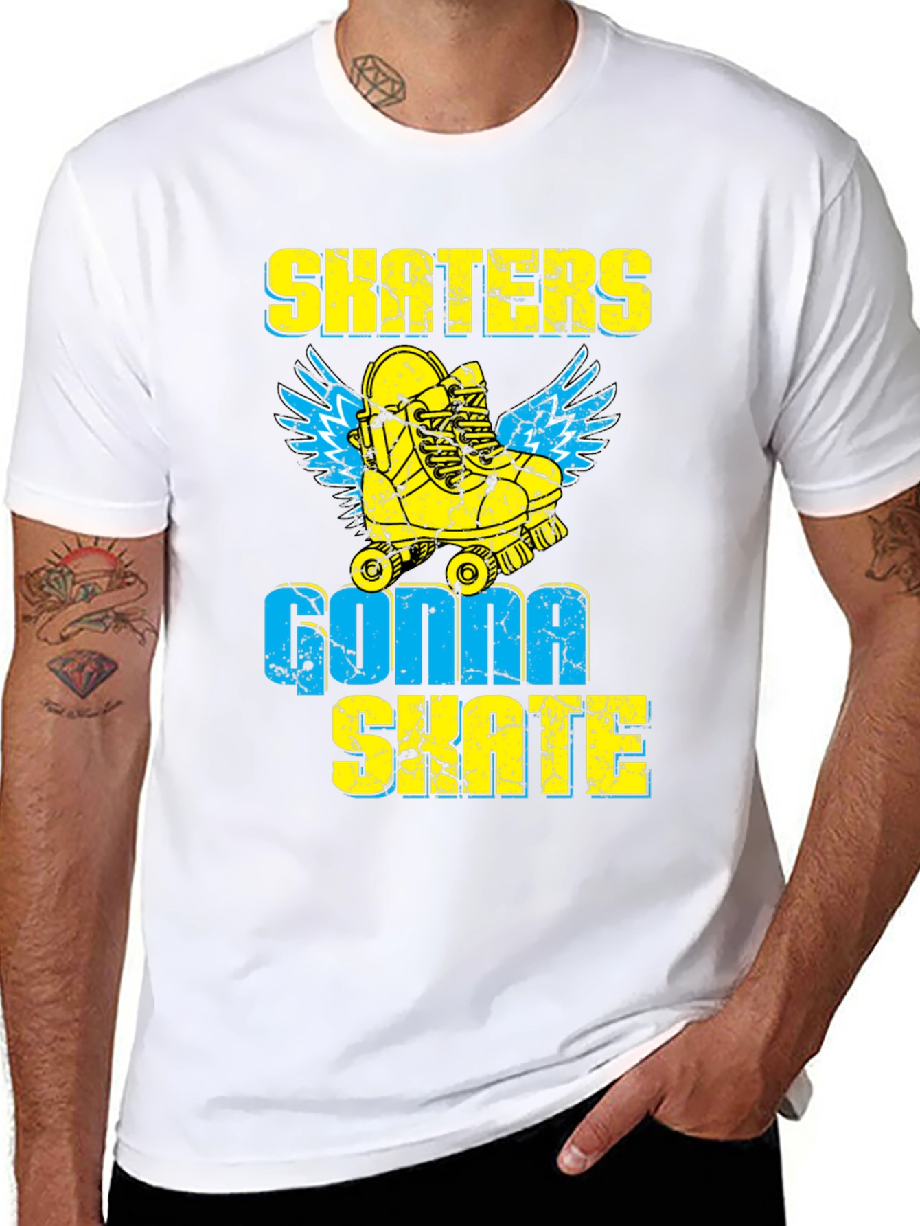 Skaters Gonna Skate Graphic T-Shirt