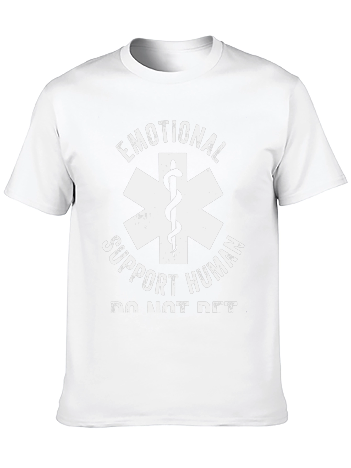 Emotional Support Human T-Shirt - Funny EMT Design