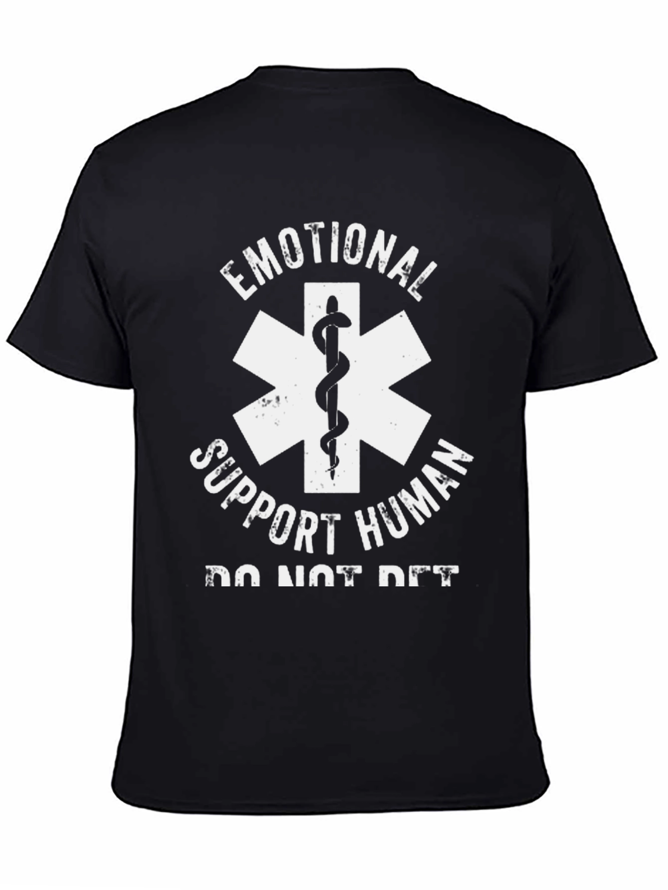 Emotional Support Human T-Shirt - Funny EMT Design