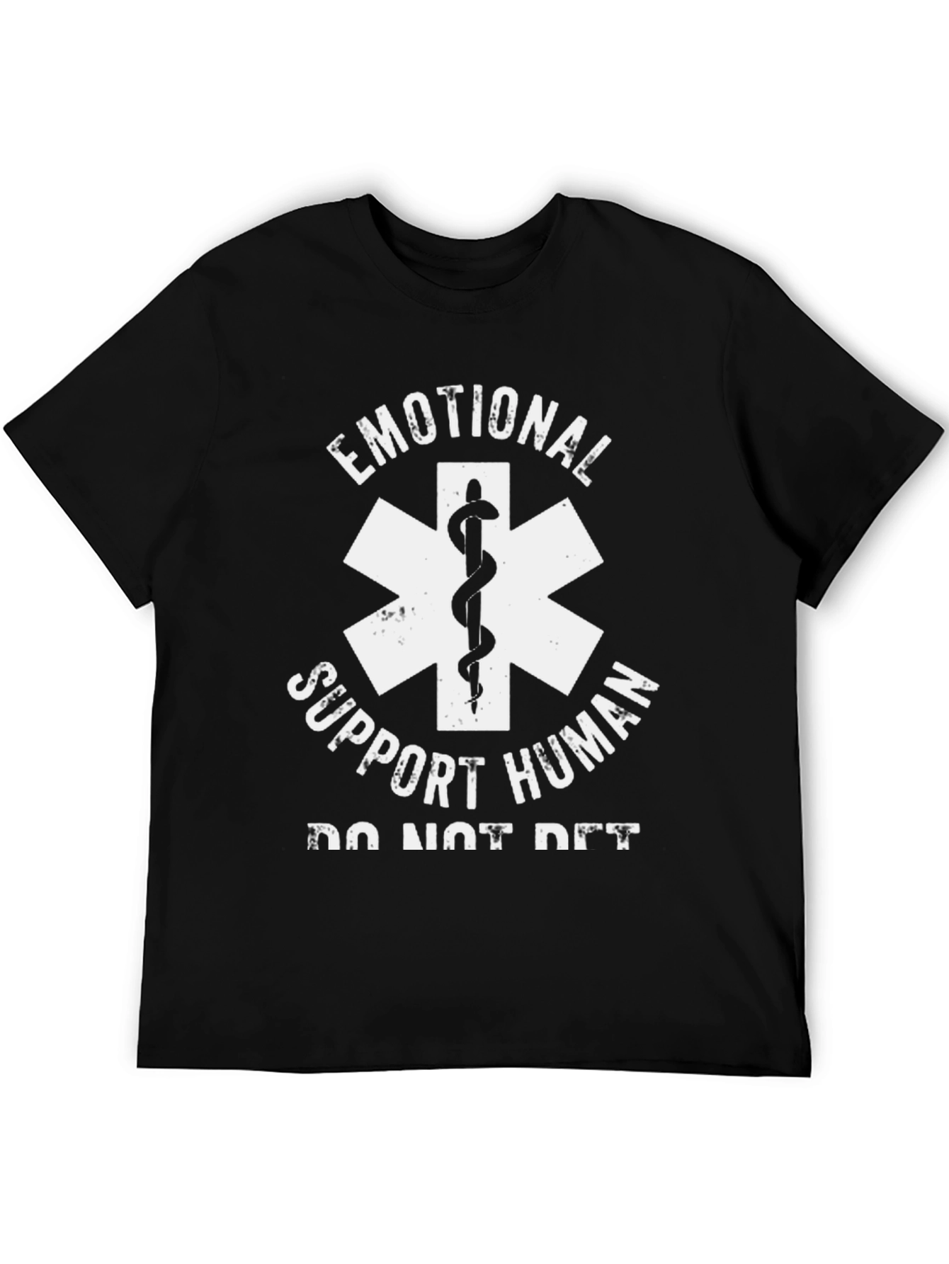 Emotional Support Human T-Shirt - Funny EMT Design