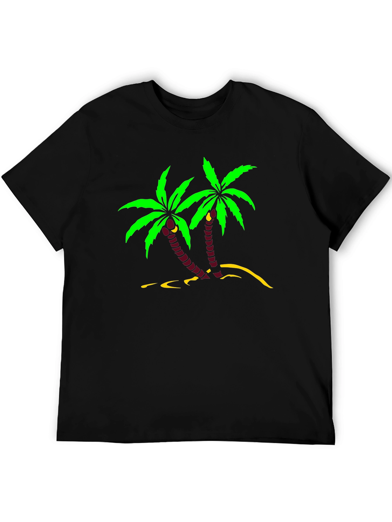 Tropical Palm Tree Graphic T-Shirt