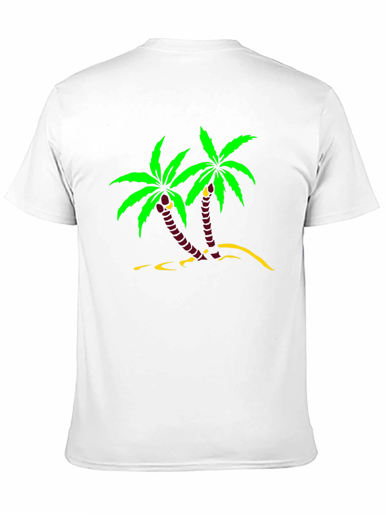 Tropical Palm Tree Graphic T-Shirt