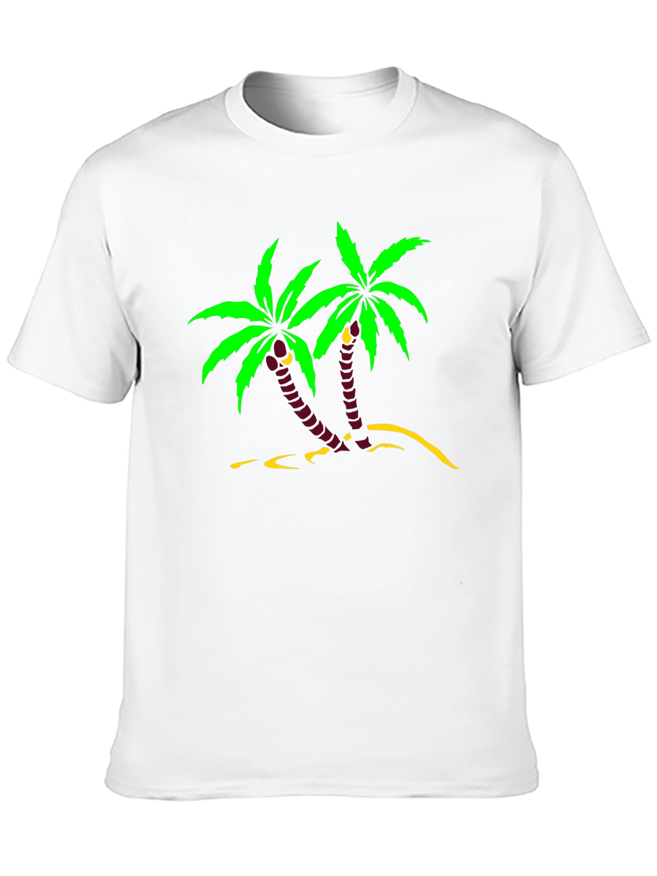 Tropical Palm Tree Graphic T-Shirt
