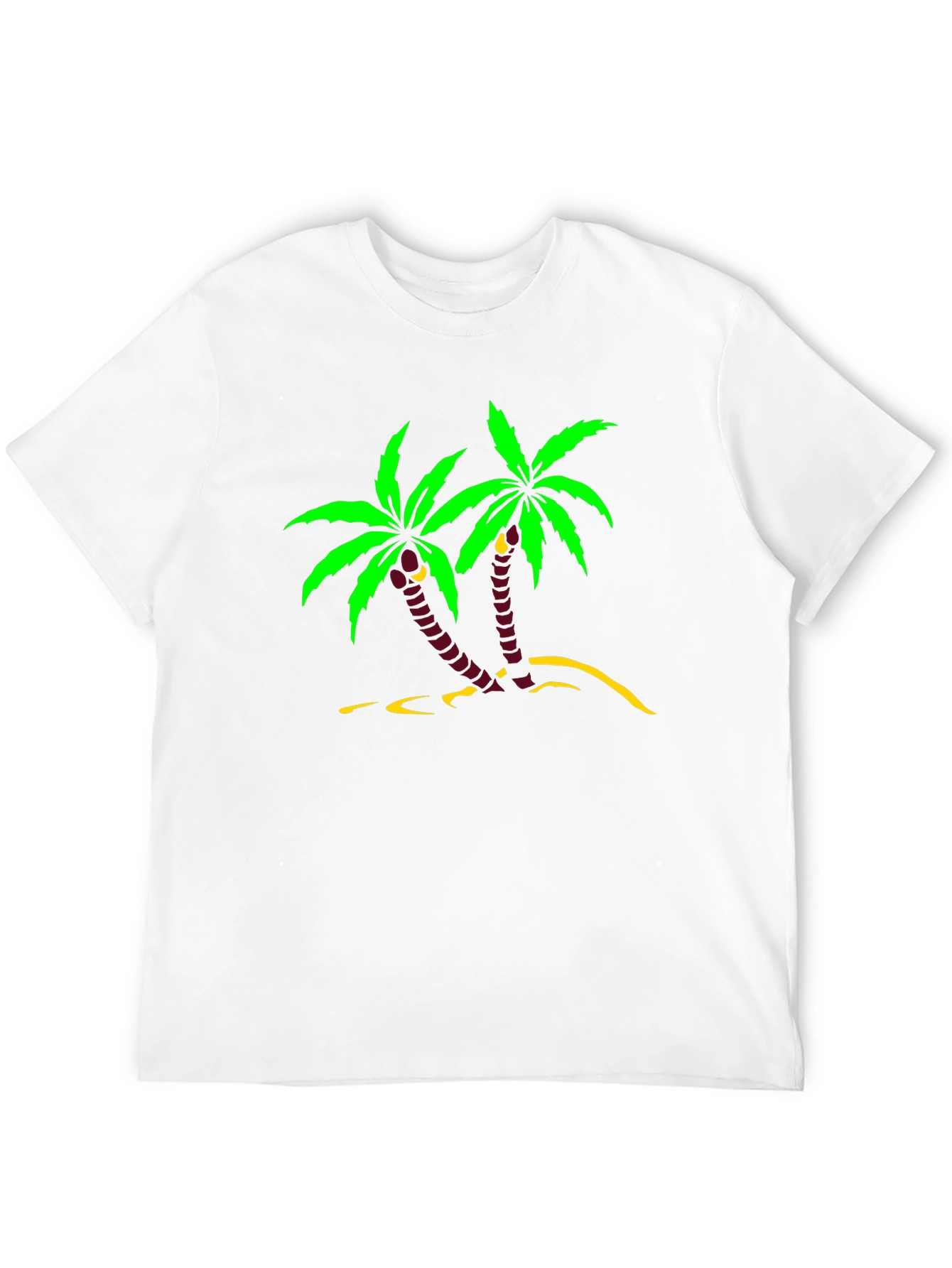 Tropical Palm Tree Graphic T-Shirt