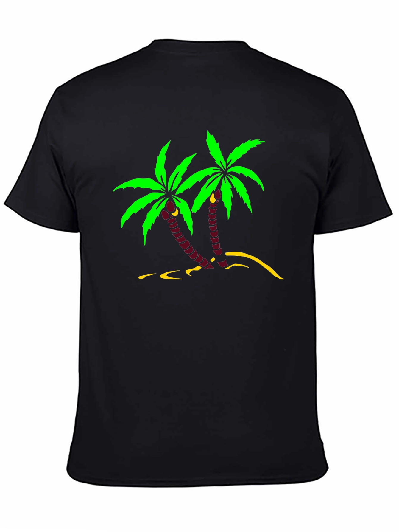 Tropical Palm Tree Graphic T-Shirt