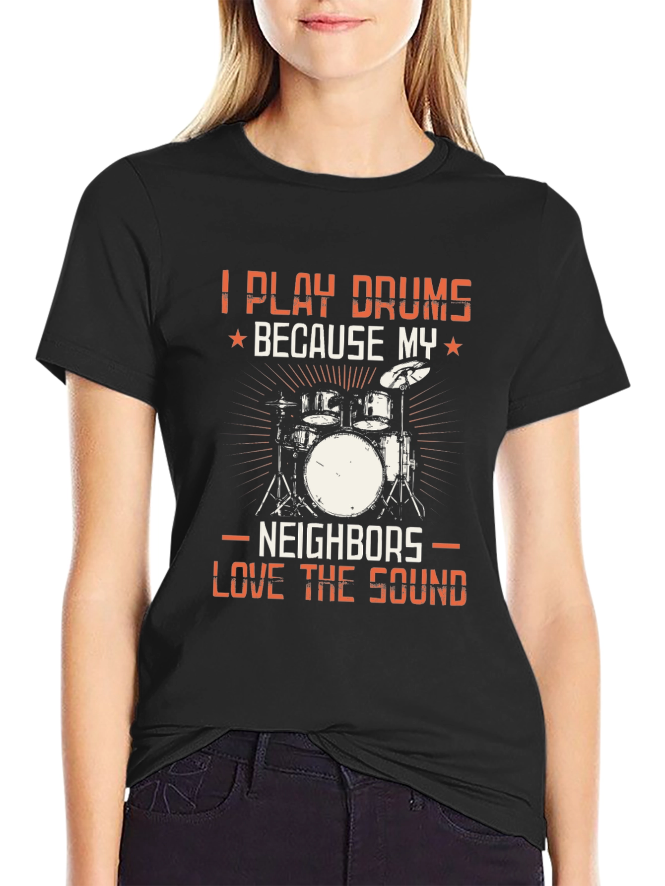 I Play Drums T-Shirt