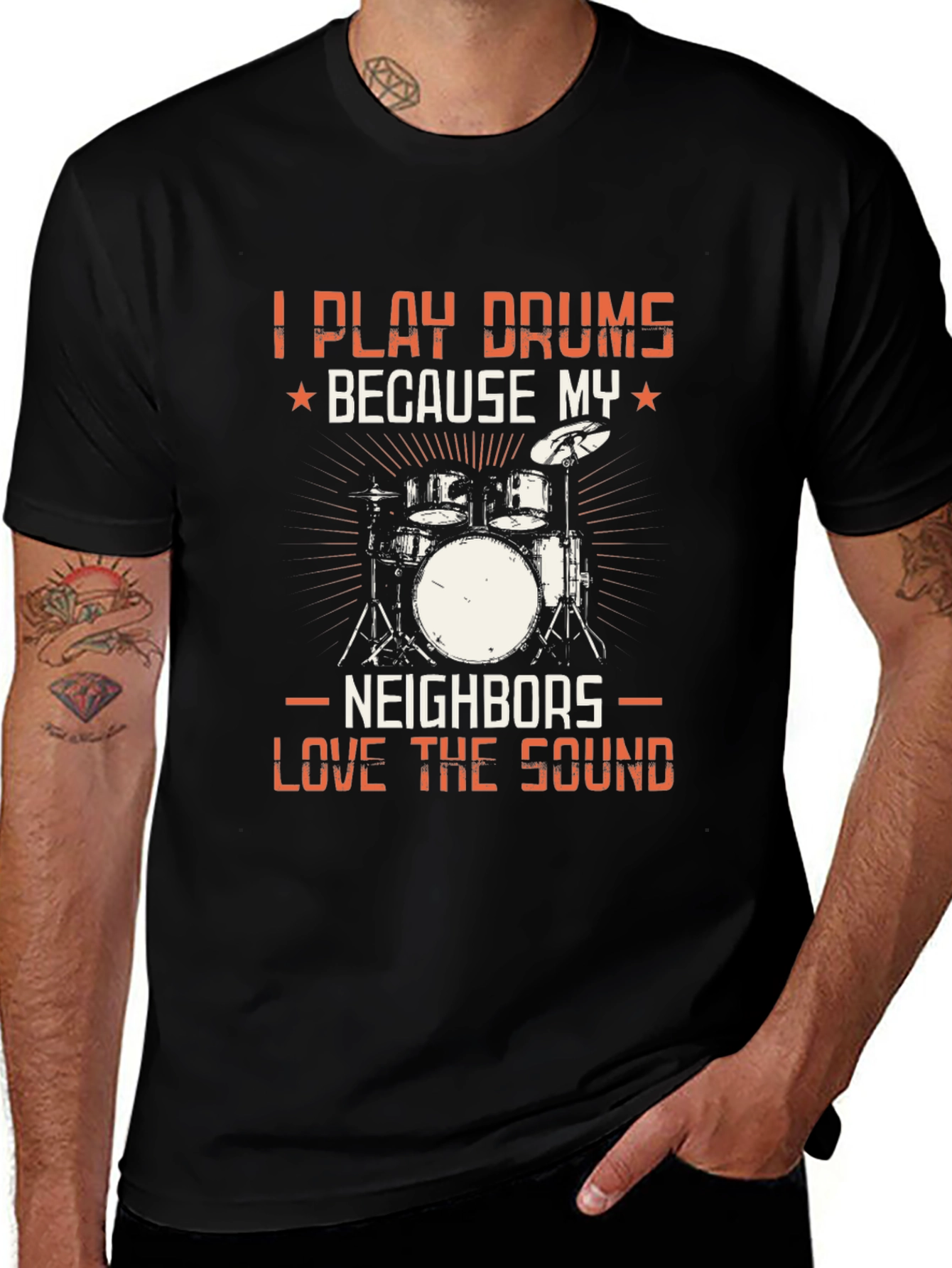 I Play Drums T-Shirt