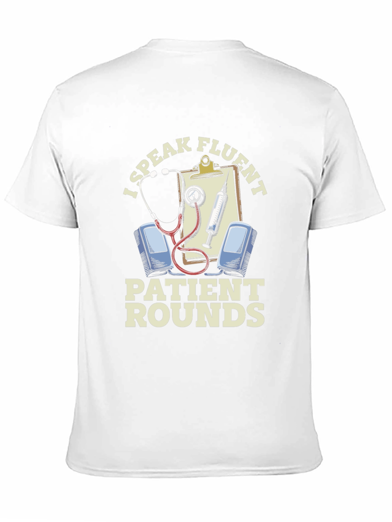 Fluent Patient Rounds Black Graphic T-Shirt