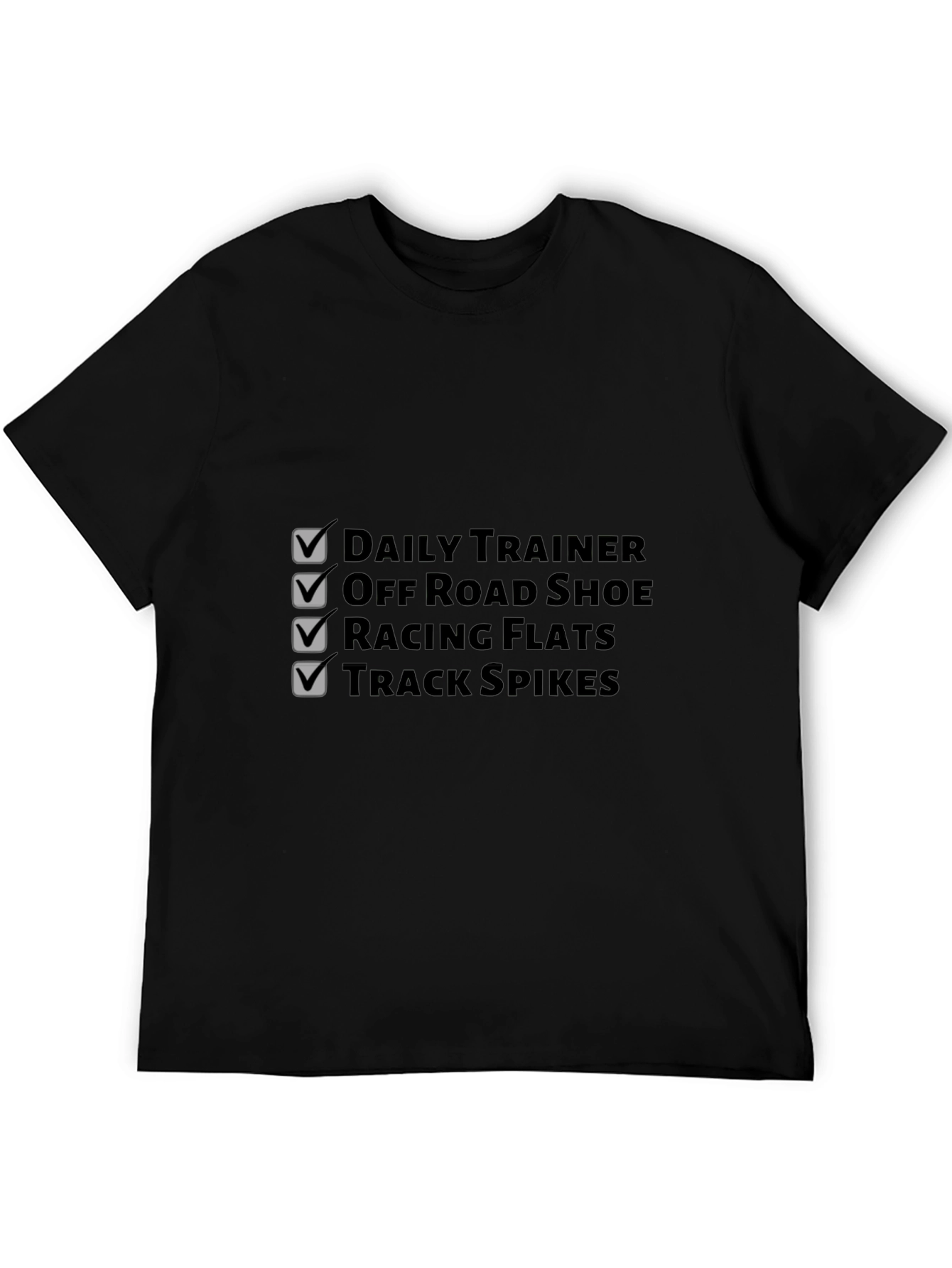 Runners Checklist T-Shirt