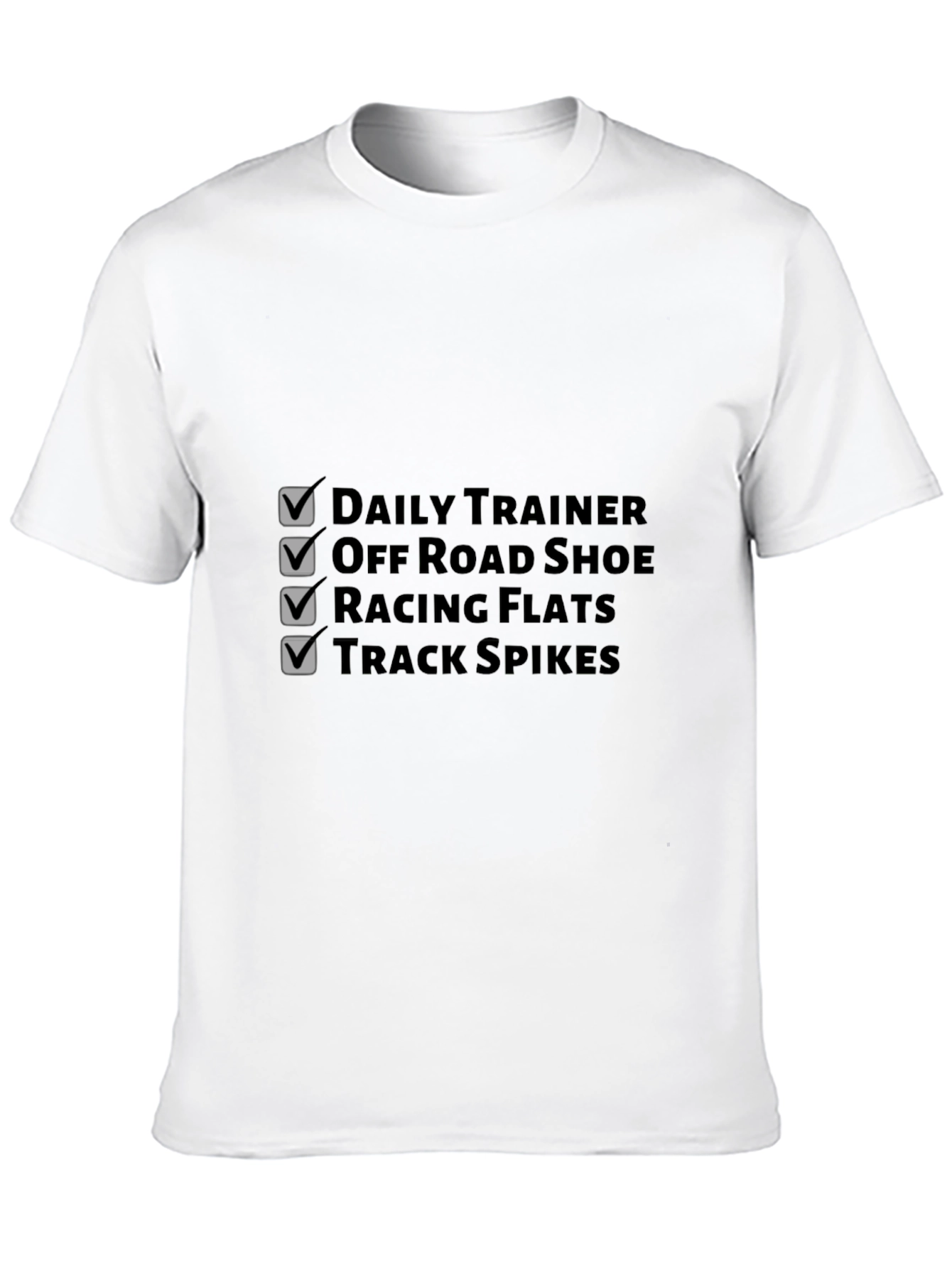 Runners Checklist T-Shirt