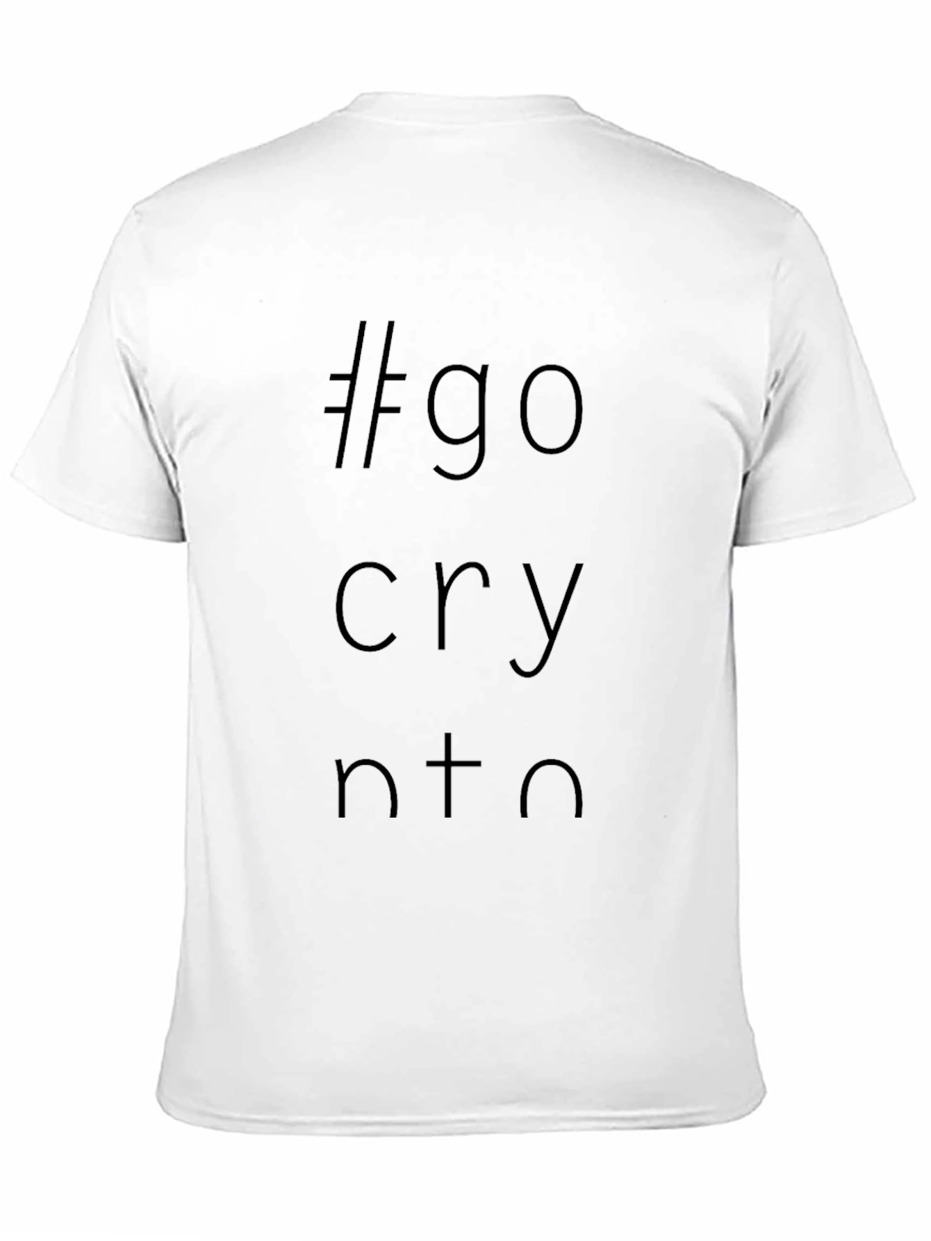 Go Cry Into T-Shirt