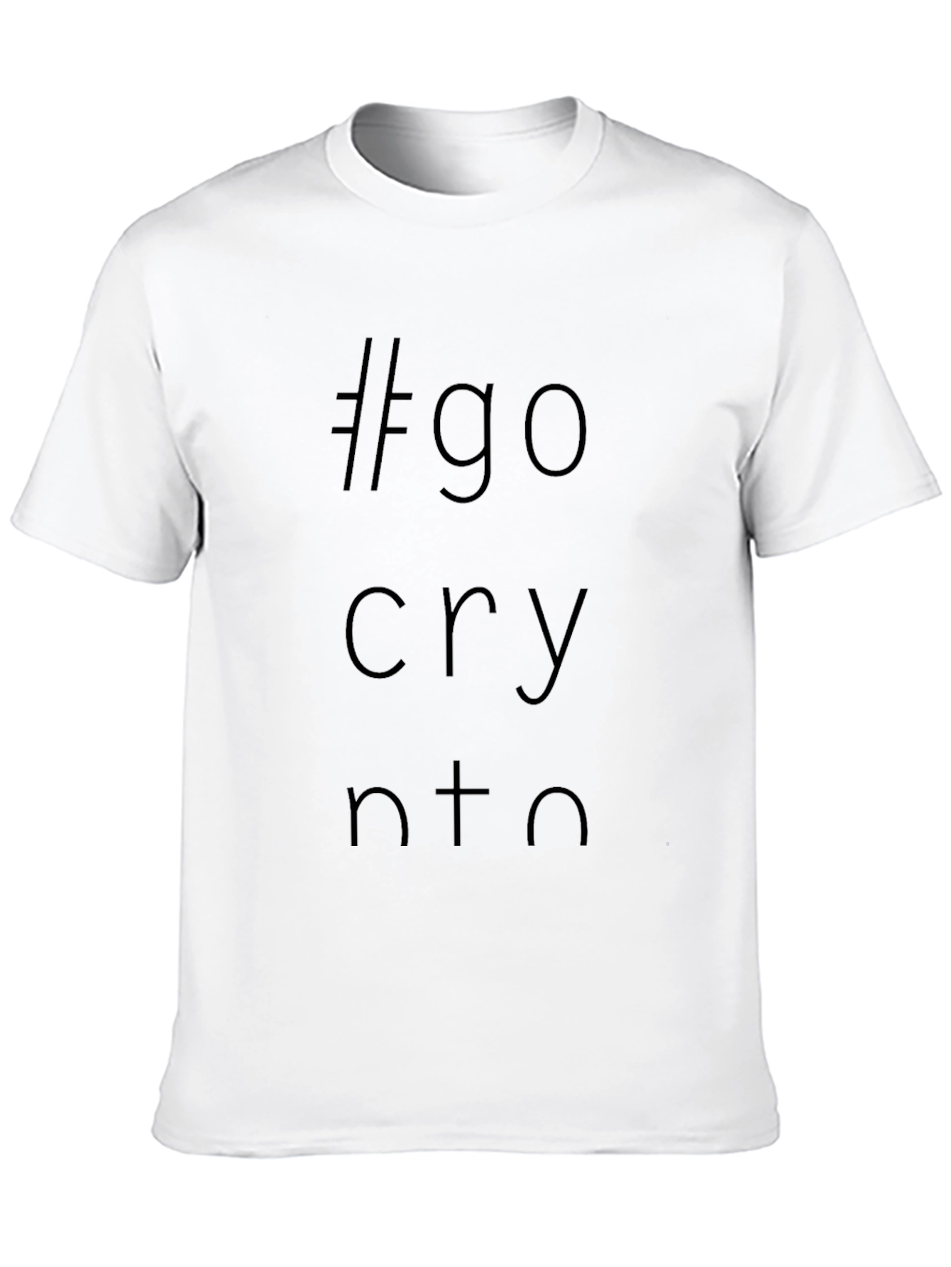 Go Cry Into T-Shirt