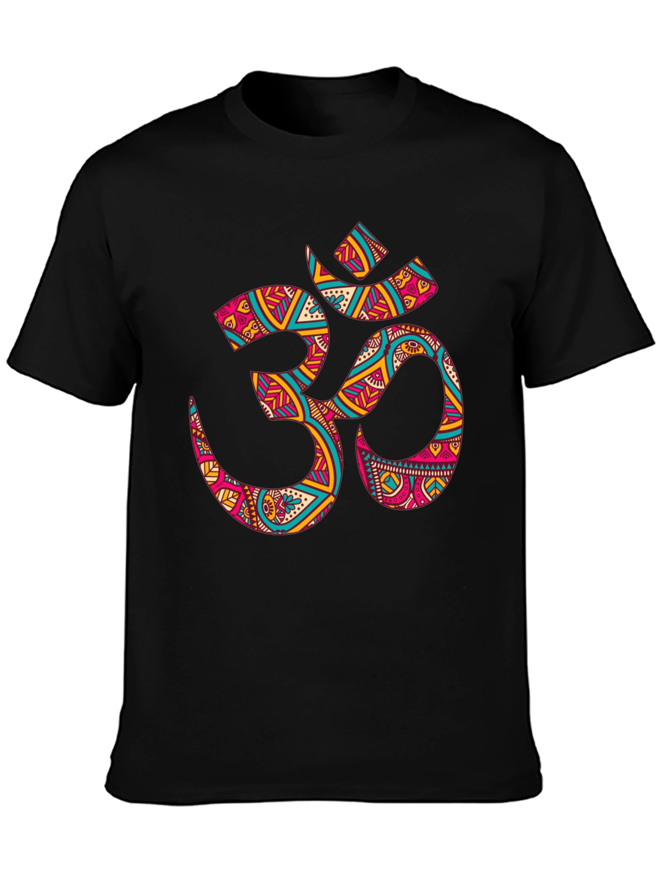 Om Symbol Graphic Tee - Black