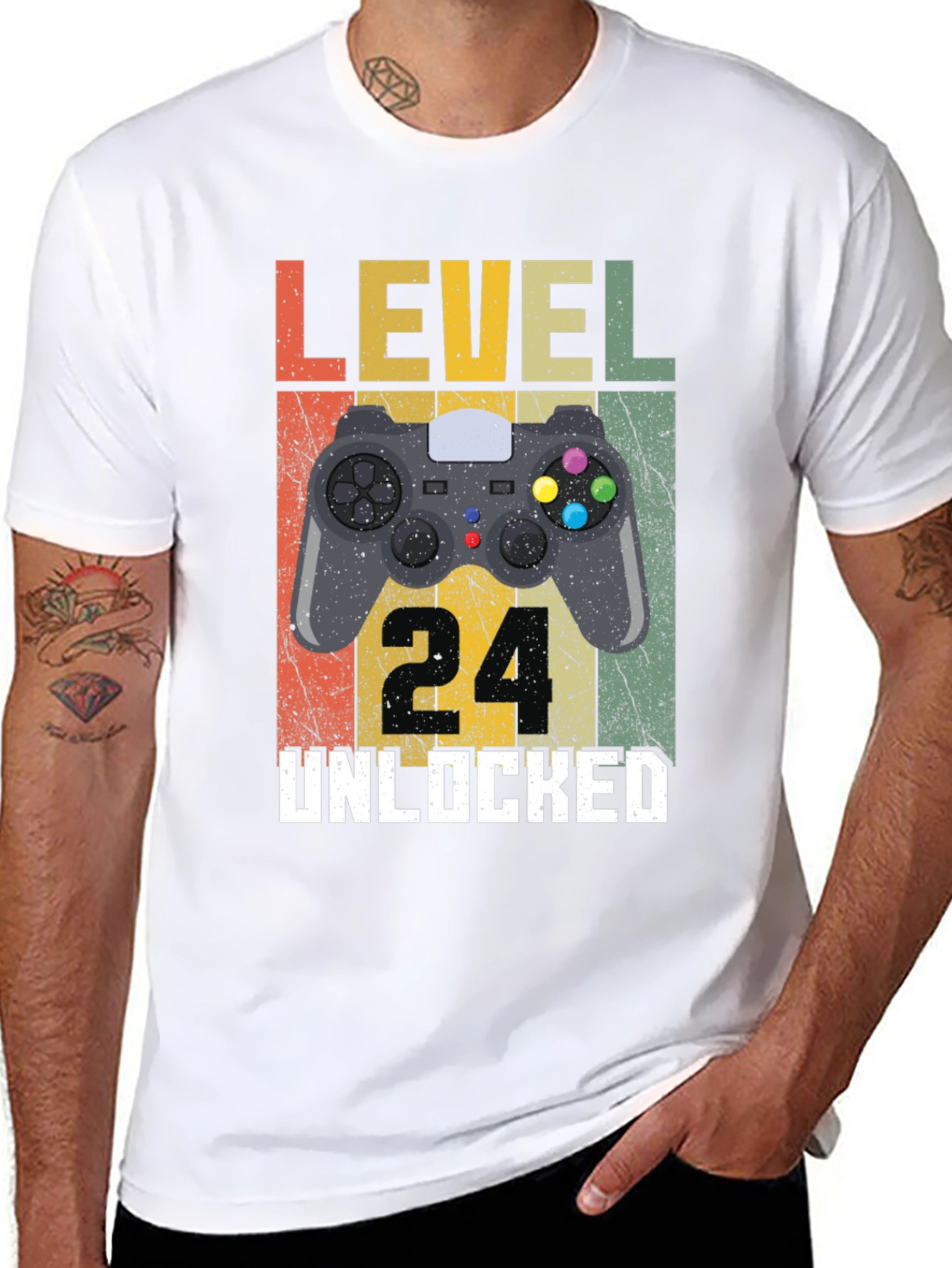 Level 24 Unlocked Gamer T-Shirt