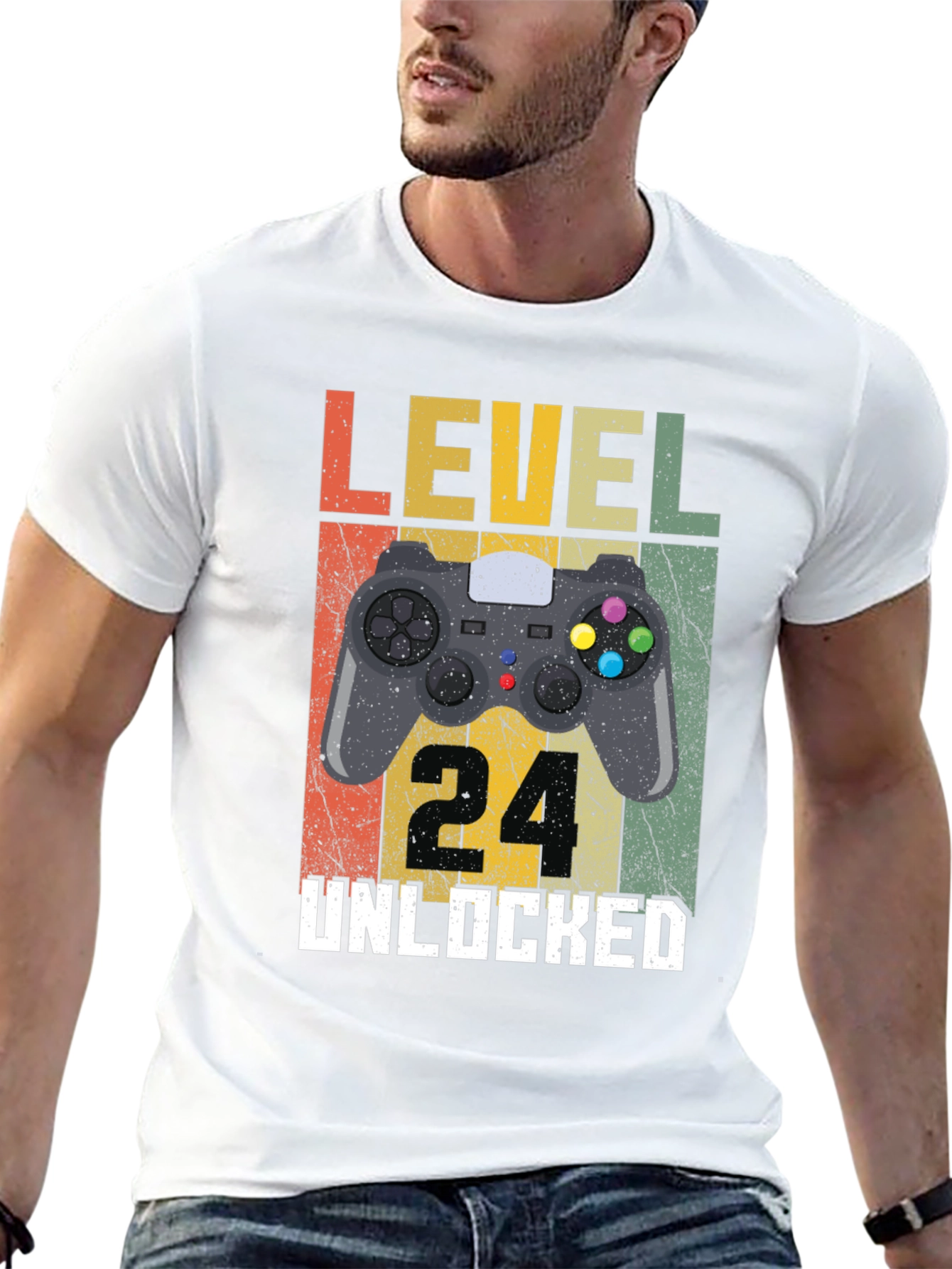 Level 24 Unlocked Gamer T-Shirt