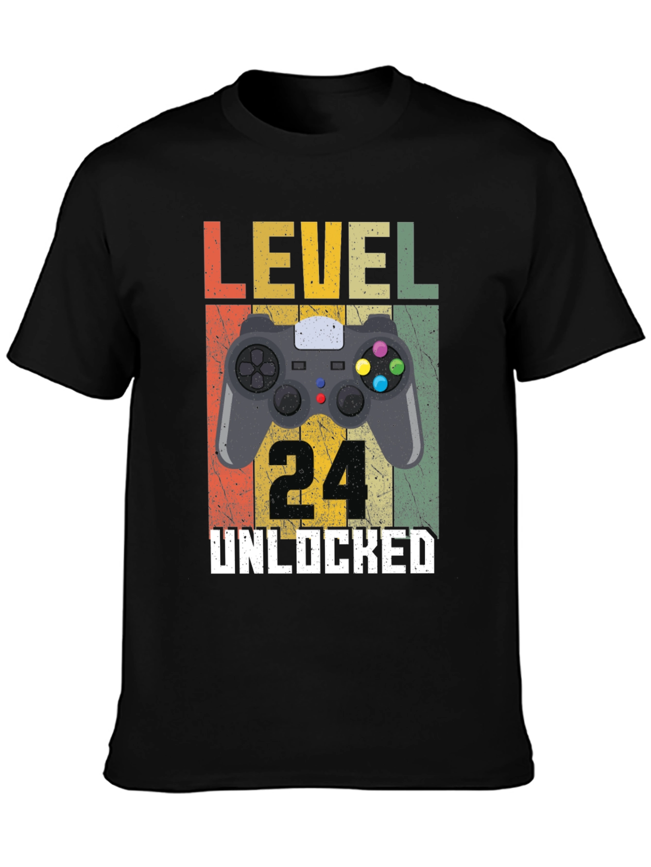 Level 24 Unlocked Gamer T-Shirt