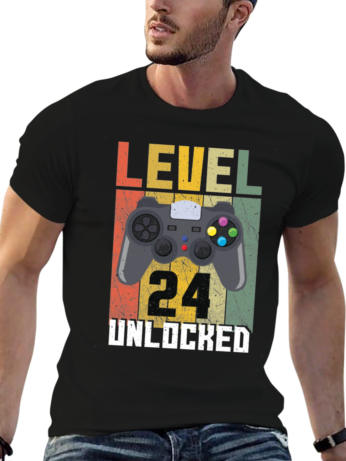 Level 24 Unlocked Gamer T-Shirt