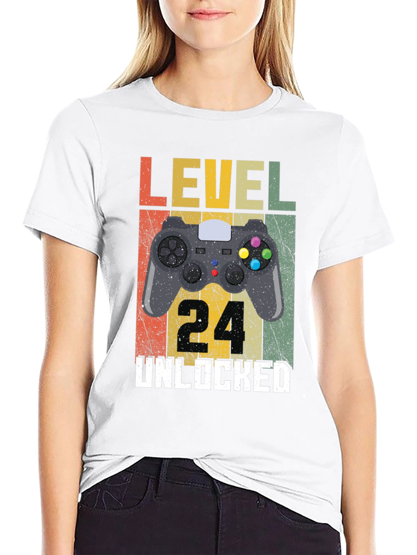 Level 24 Unlocked Gamer T-Shirt