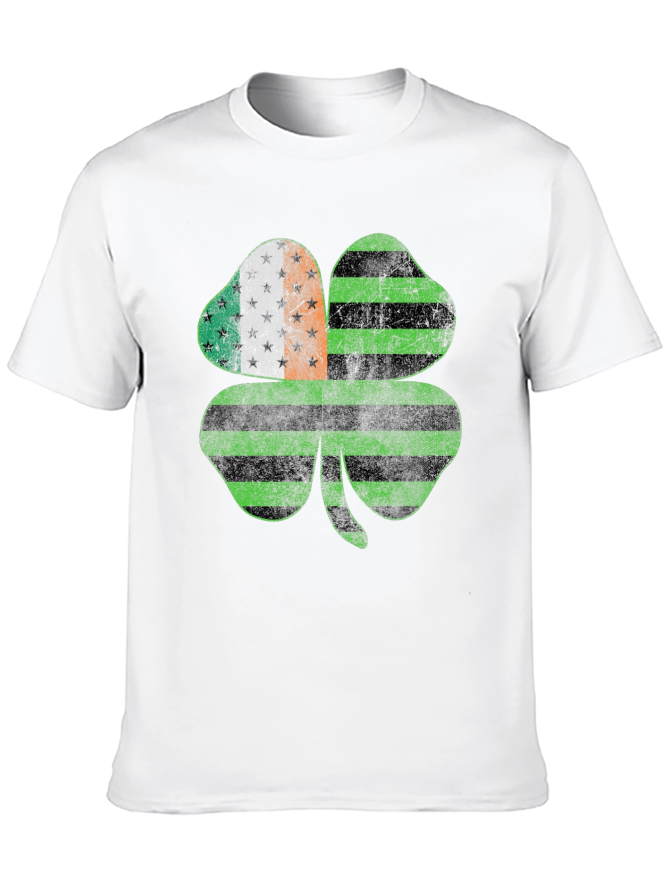St. Patricks Day Irish American Shamrock T-Shirt