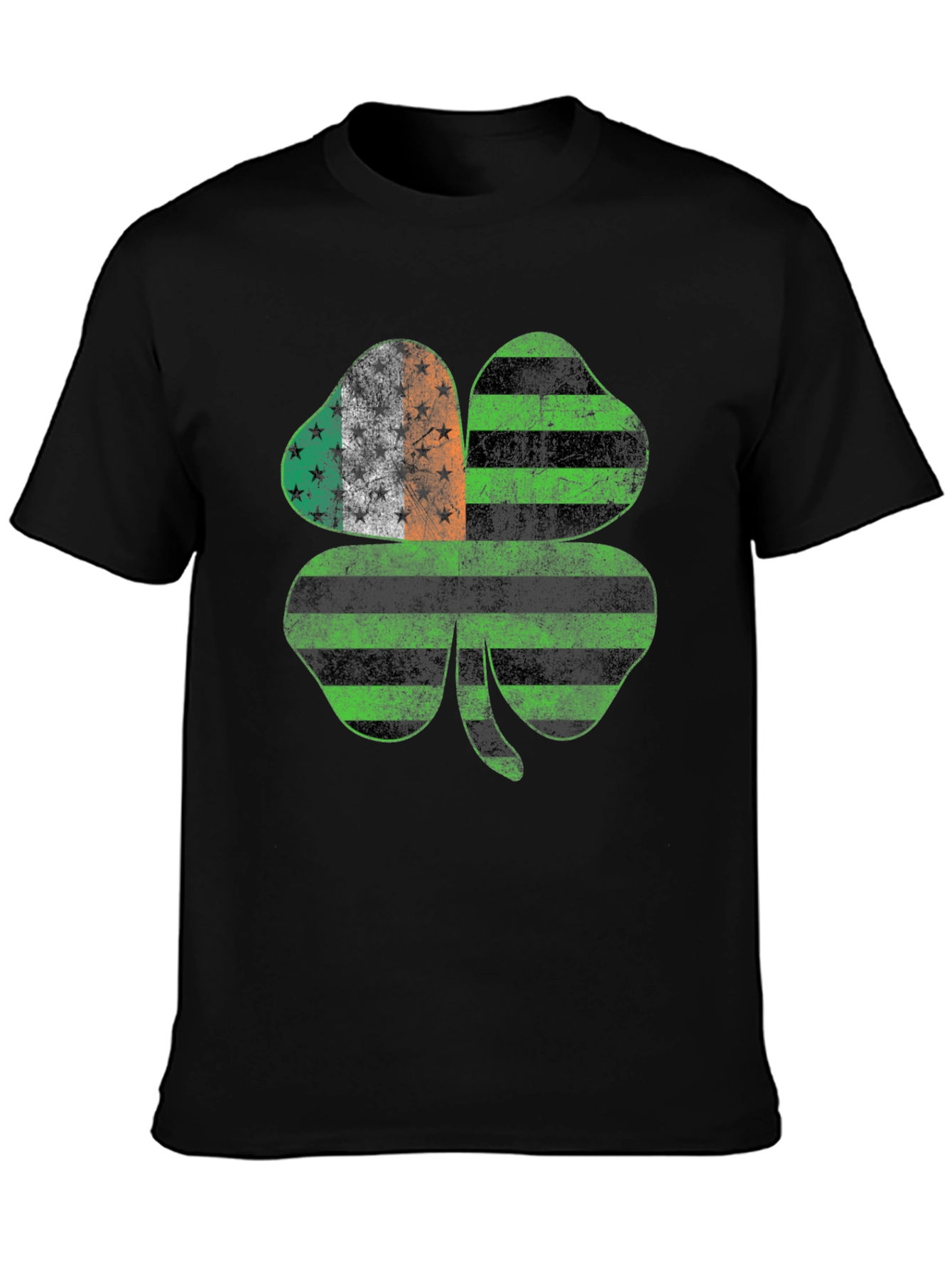 St. Patricks Day Irish American Shamrock T-Shirt