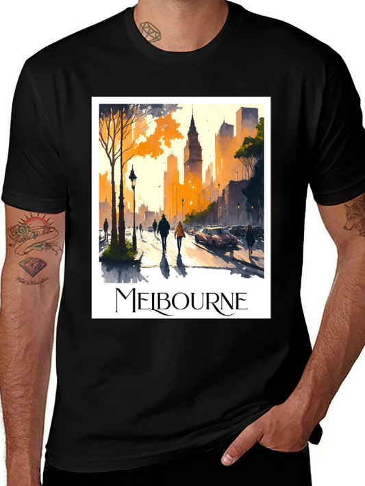 Melbourne Cityscape T-Shirt