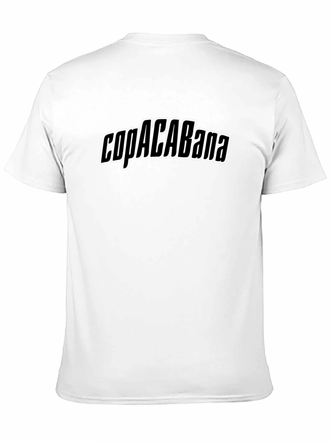 Copacabana Bold Graphic Black T-Shirt