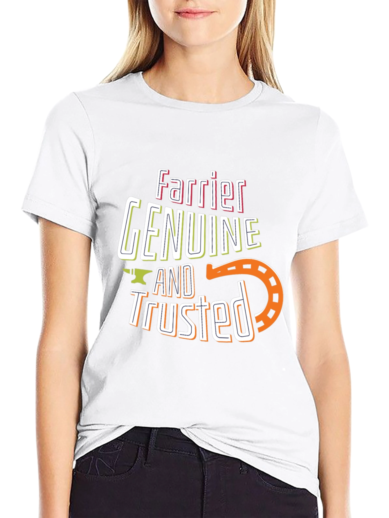 Farrier Genuine & Trusted Graphic Tee