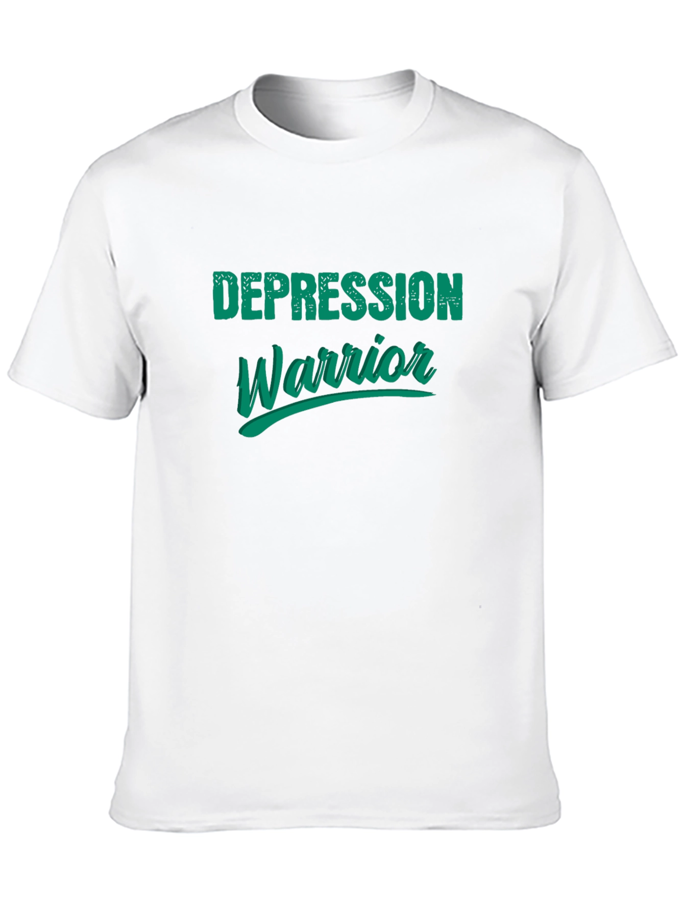 Depression Warrior Graphic Tee - Black