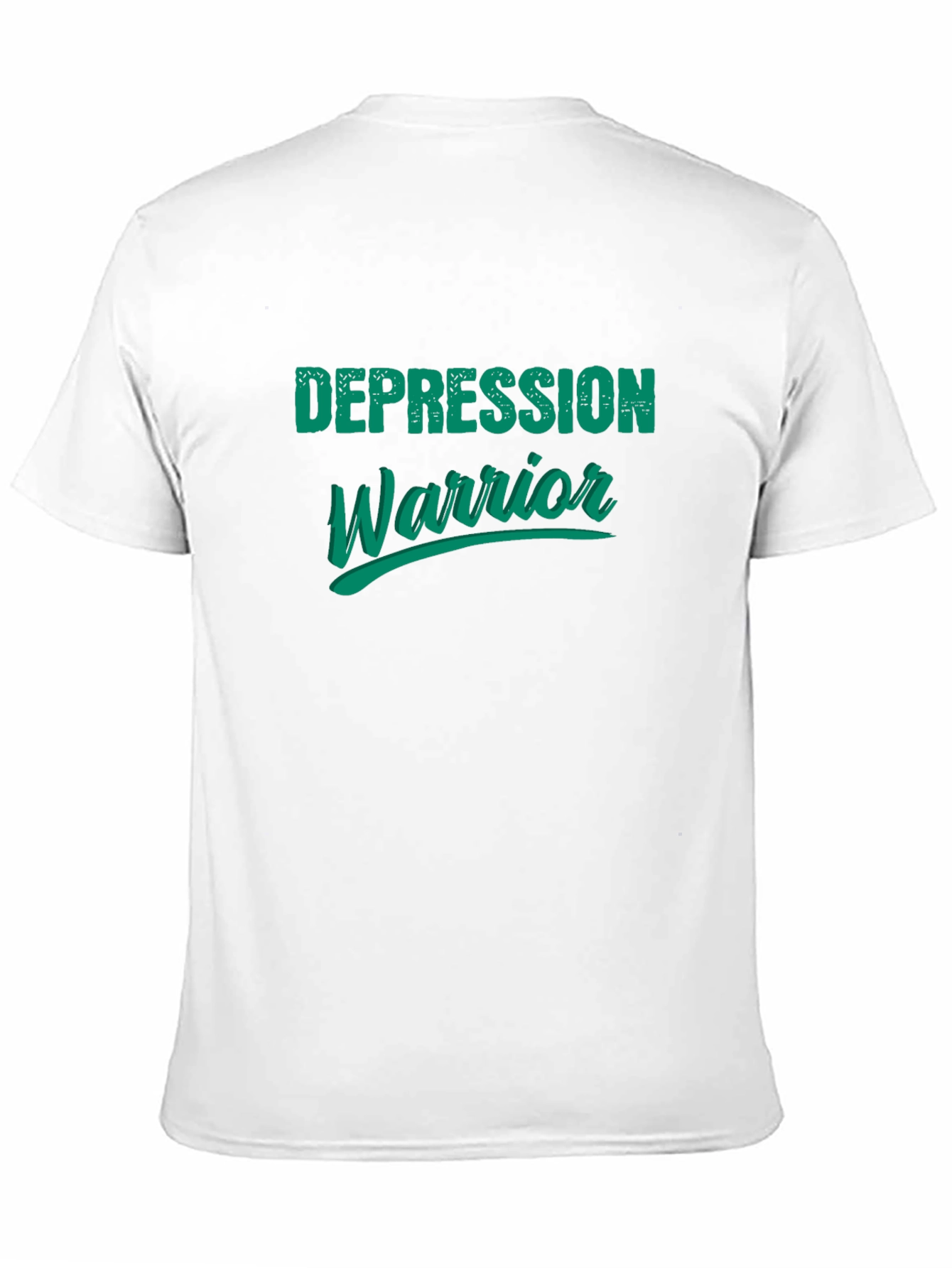 Depression Warrior Graphic Tee - Black