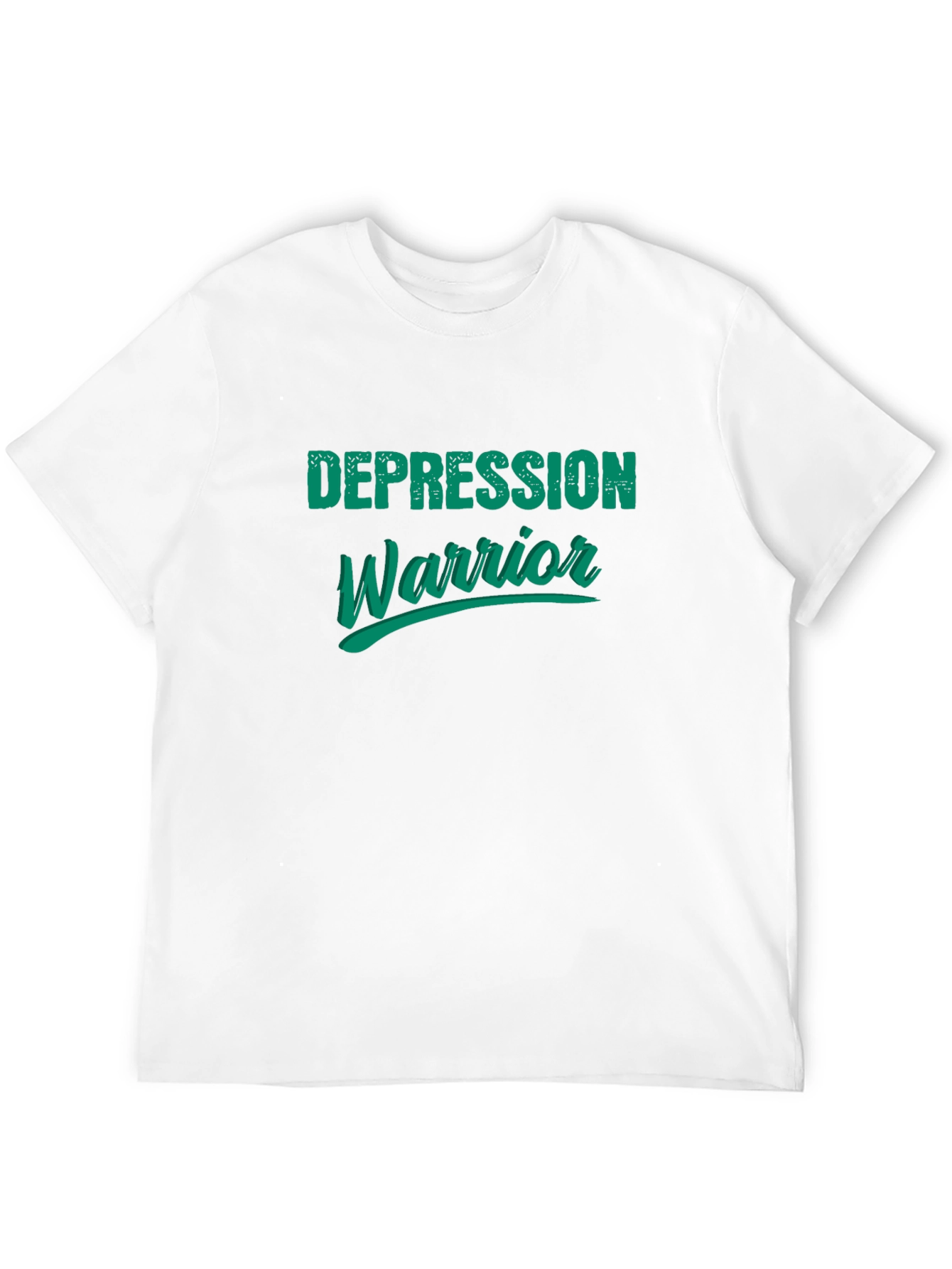 Depression Warrior Graphic Tee - Black