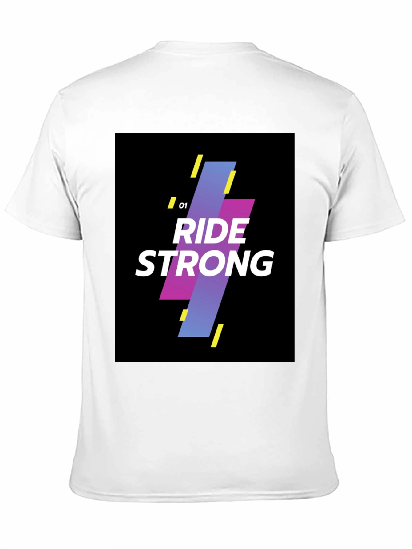 Ride Strong Graphic Black T-Shirt