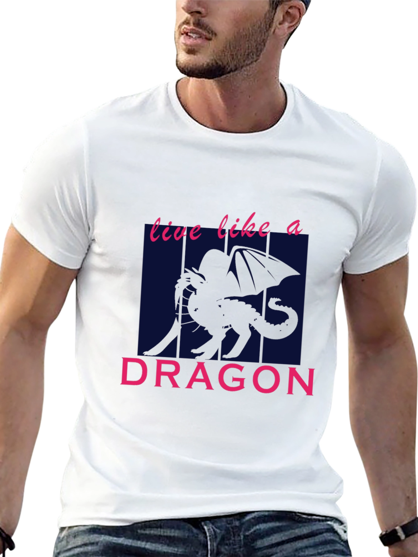 Live Like A Dragon Graphic Tee