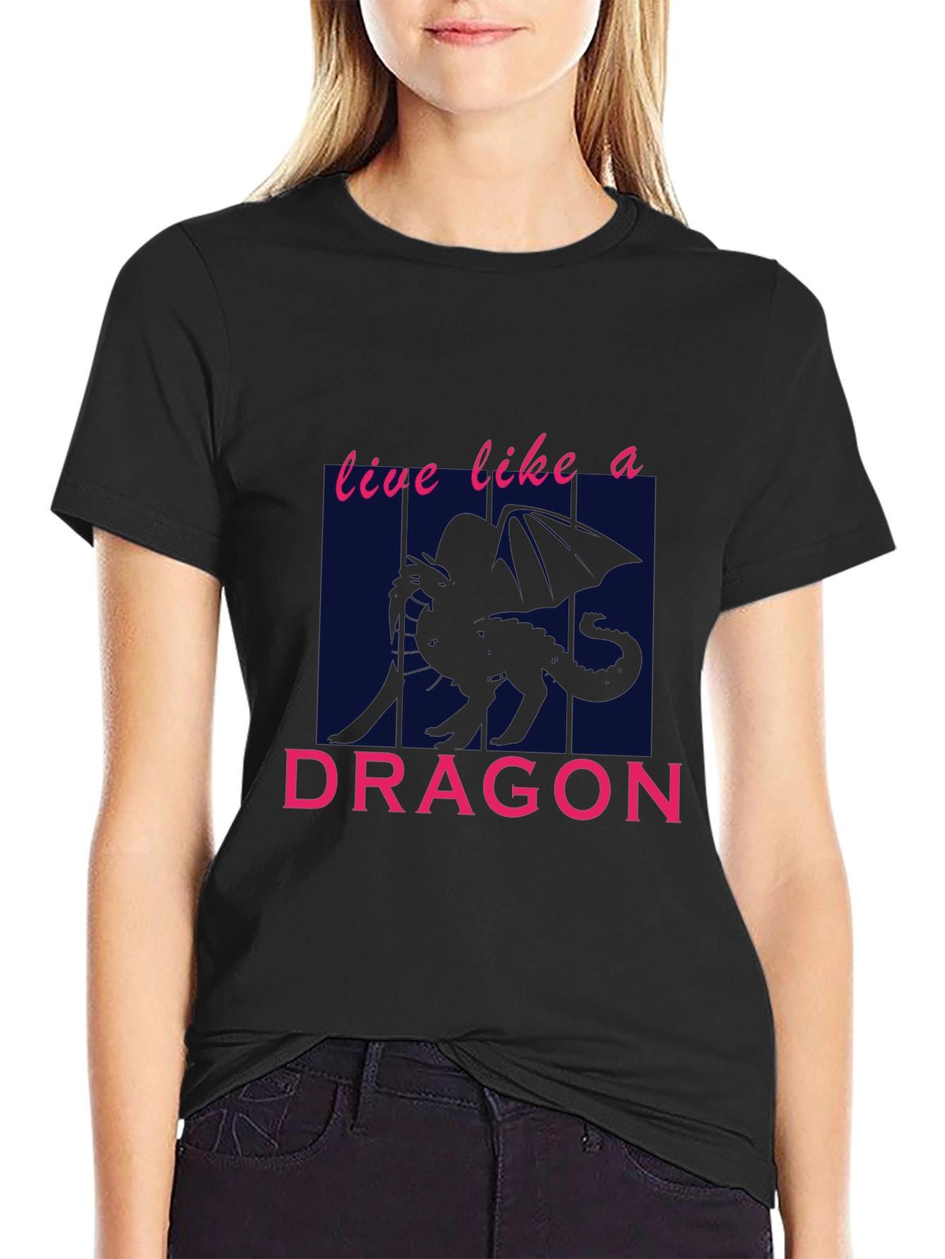 Live Like A Dragon Graphic Tee