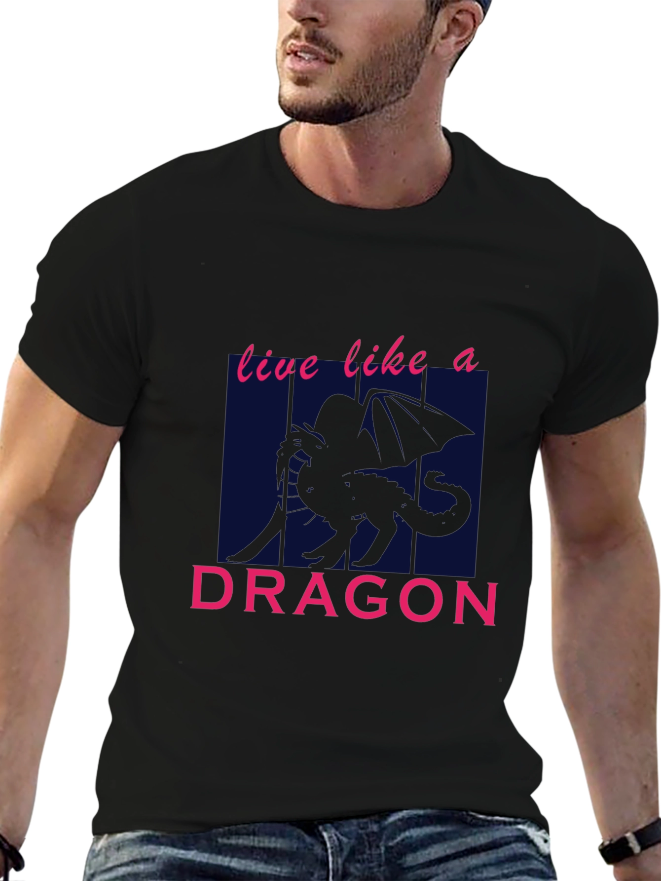 Live Like A Dragon Graphic Tee