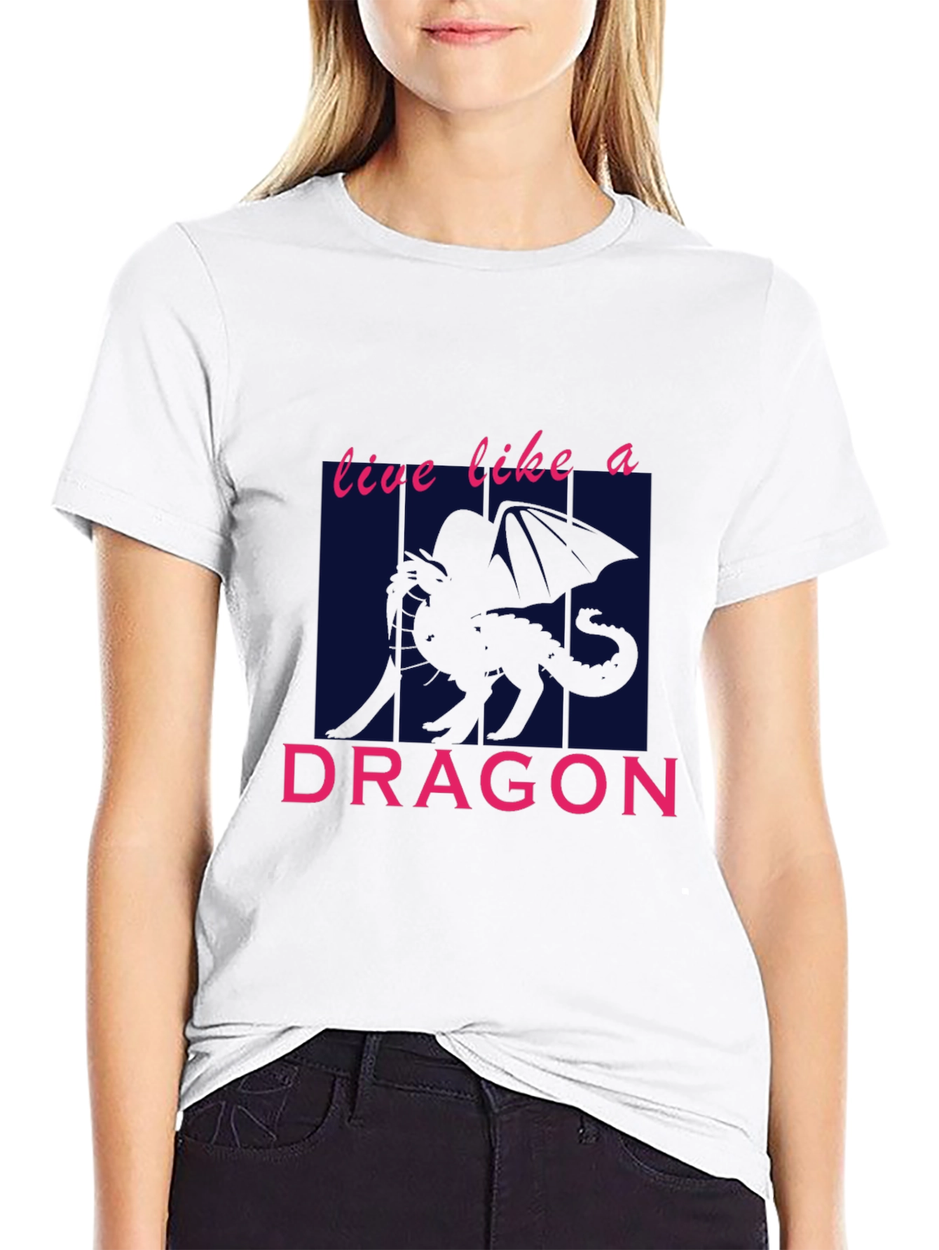 Live Like A Dragon Graphic Tee