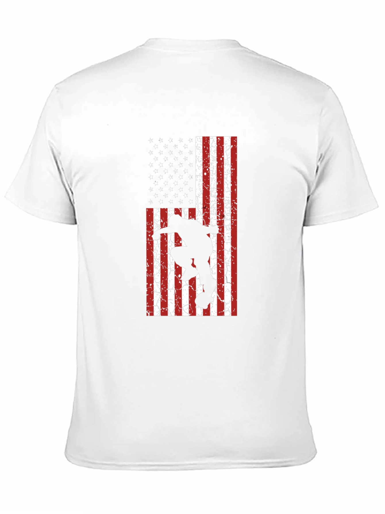 Skateboarding USA Flag T-Shirt