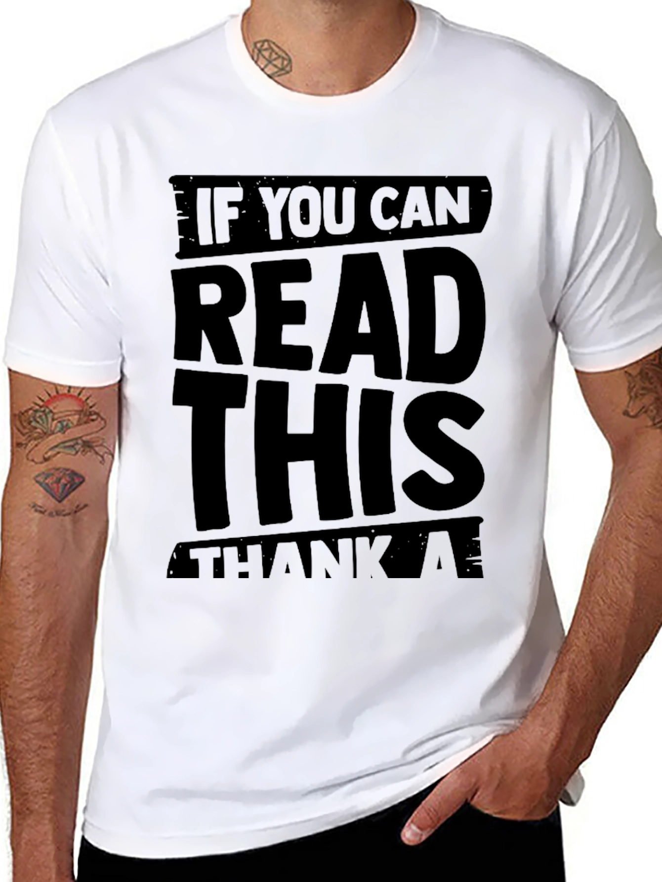 If You Can Read This Graphic Tee