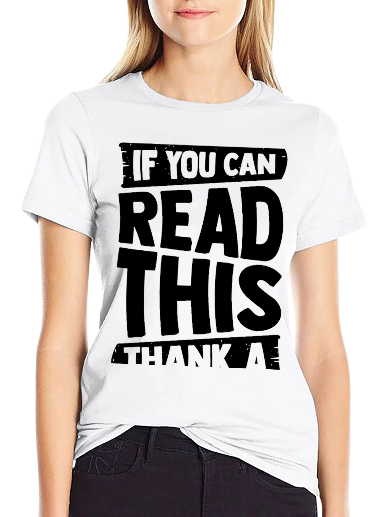If You Can Read This Graphic Tee