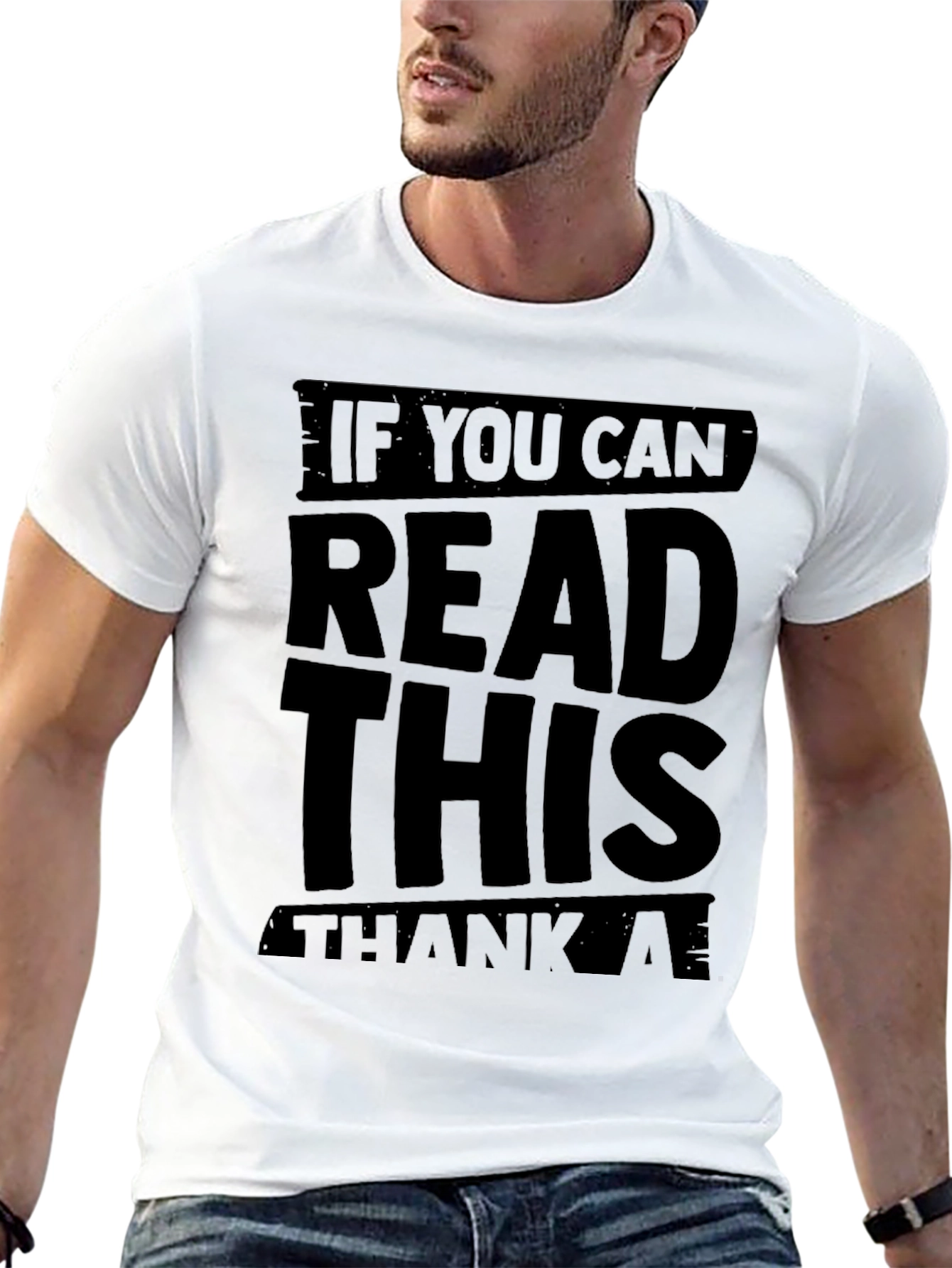 If You Can Read This Graphic Tee