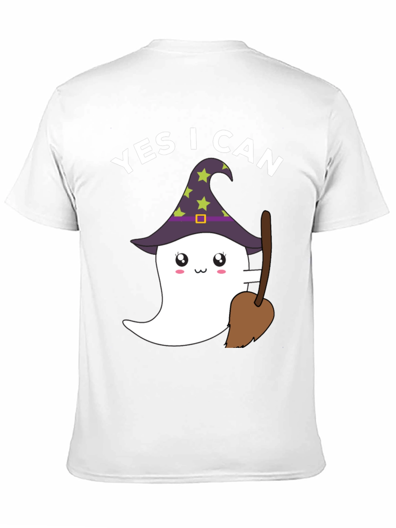 Yes I Can Halloween Ghost T-Shirt