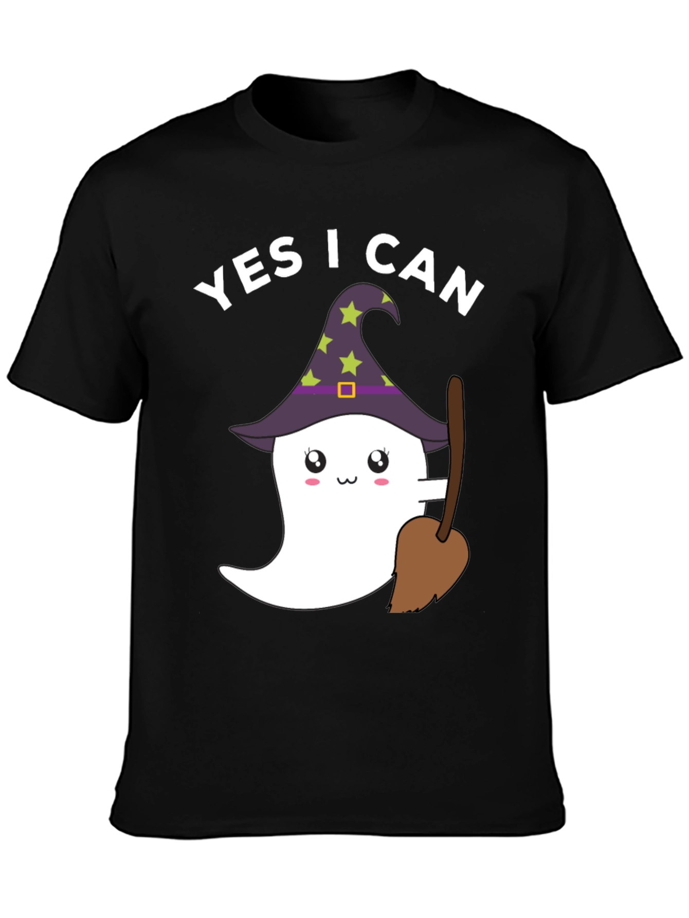 Yes I Can Halloween Ghost T-Shirt