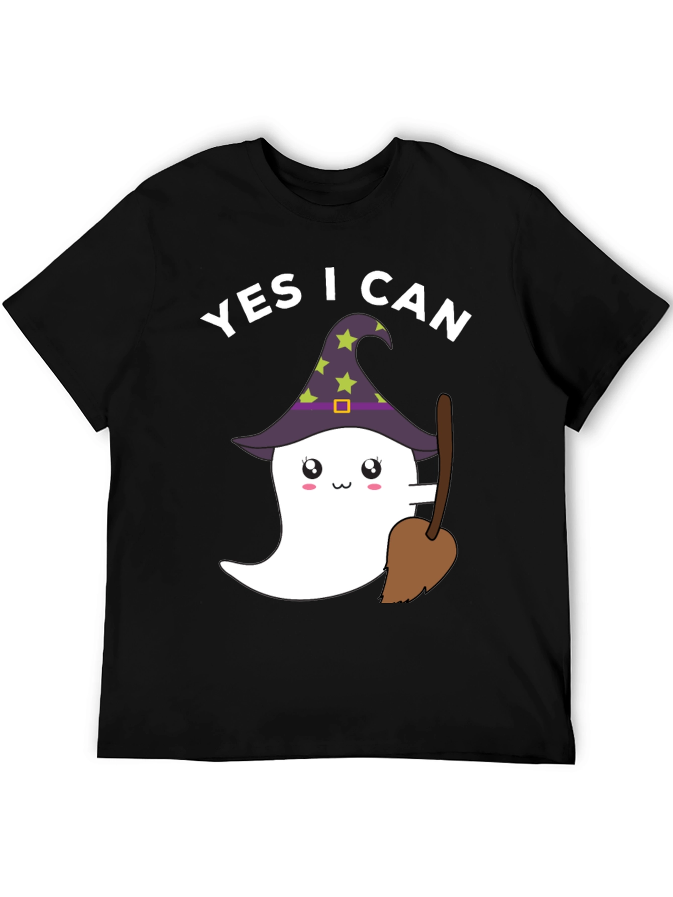 Yes I Can Halloween Ghost T-Shirt